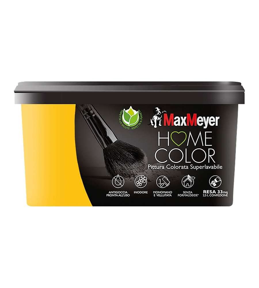 MAXMEYER PITTURA COLORATA SUPERLAVABILE HOME COLOR SOLEADO 2,5L