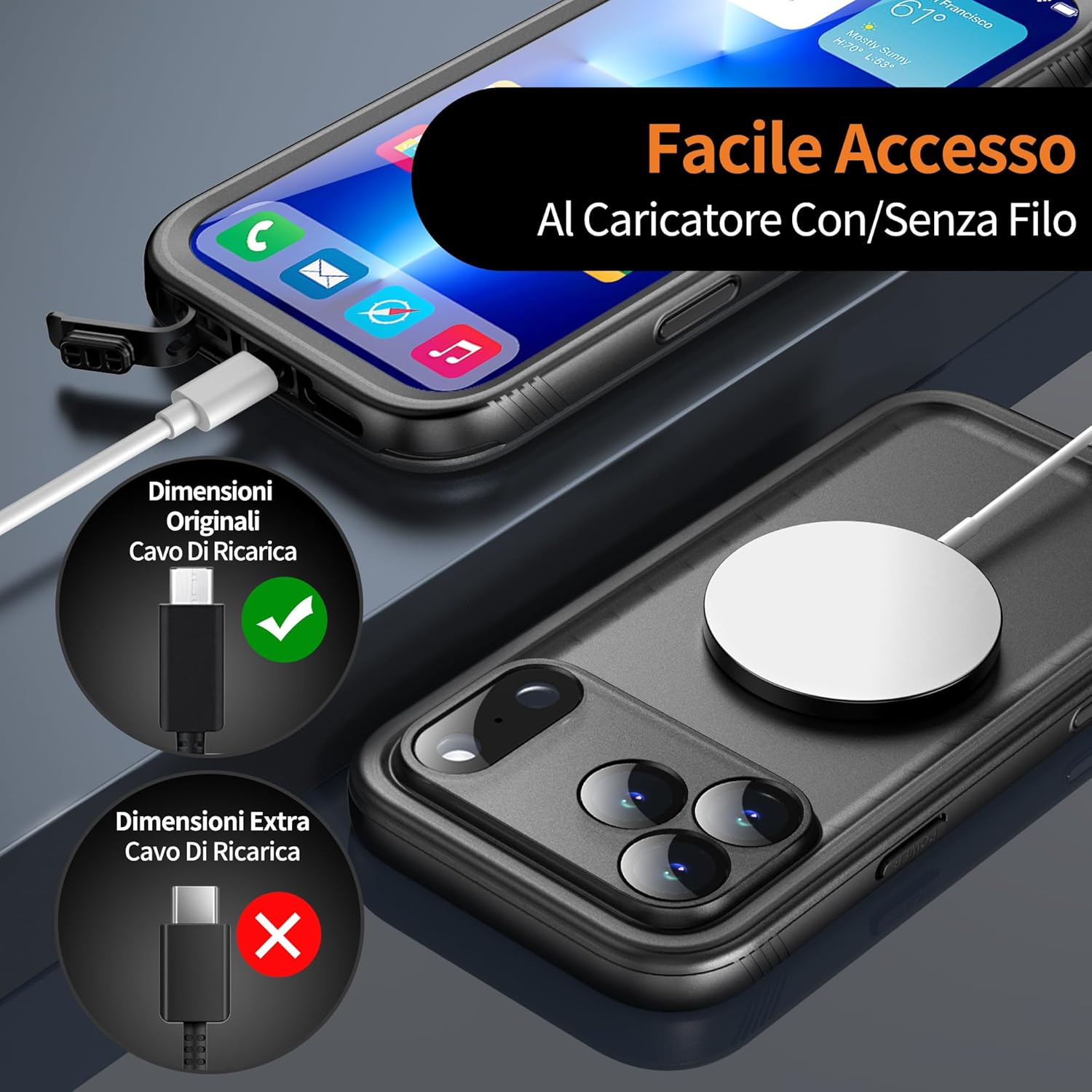 Cozycase Cover Protettiva iPhone 17 Pro Max - immagine 11