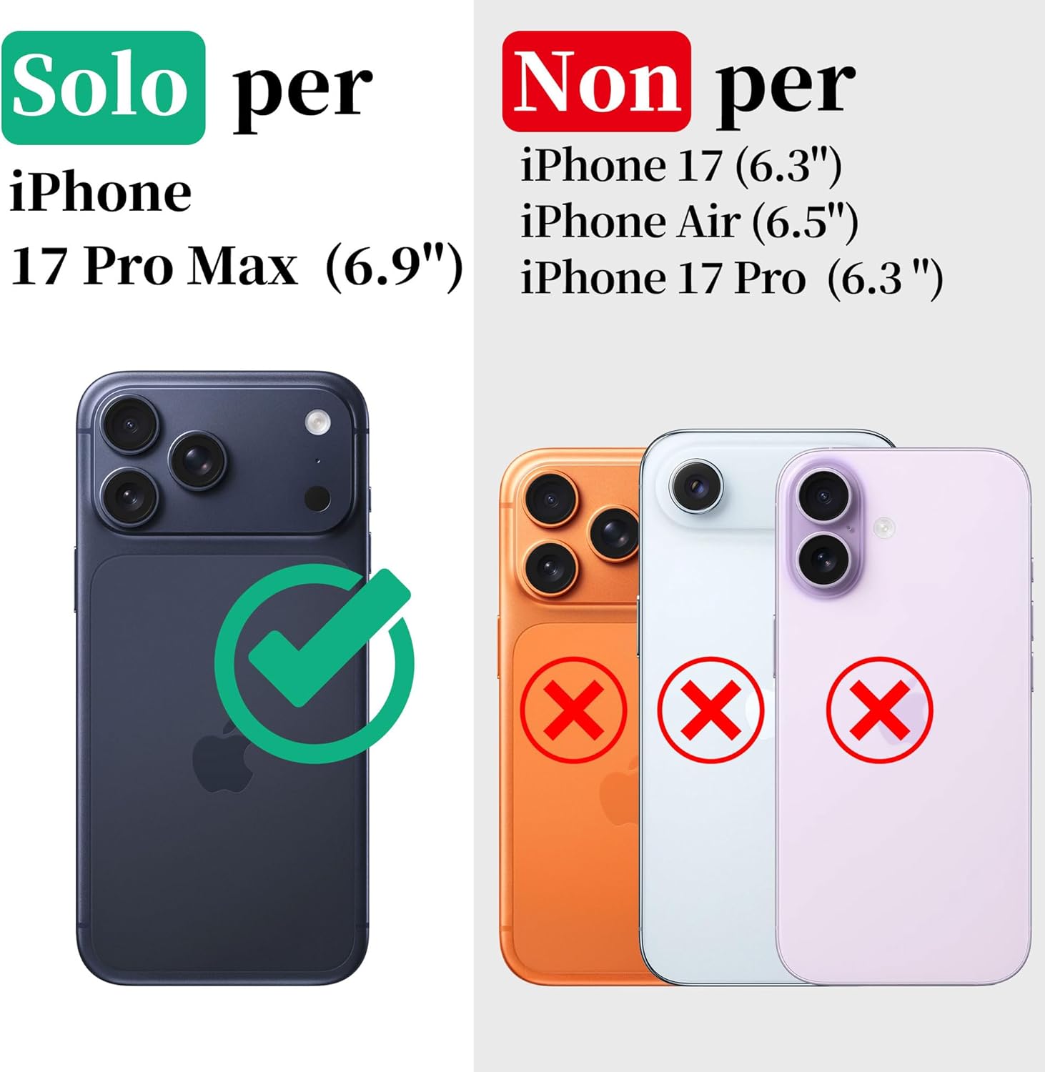 Cozycase Cover Protettiva iPhone 17 Pro Max - immagine 2