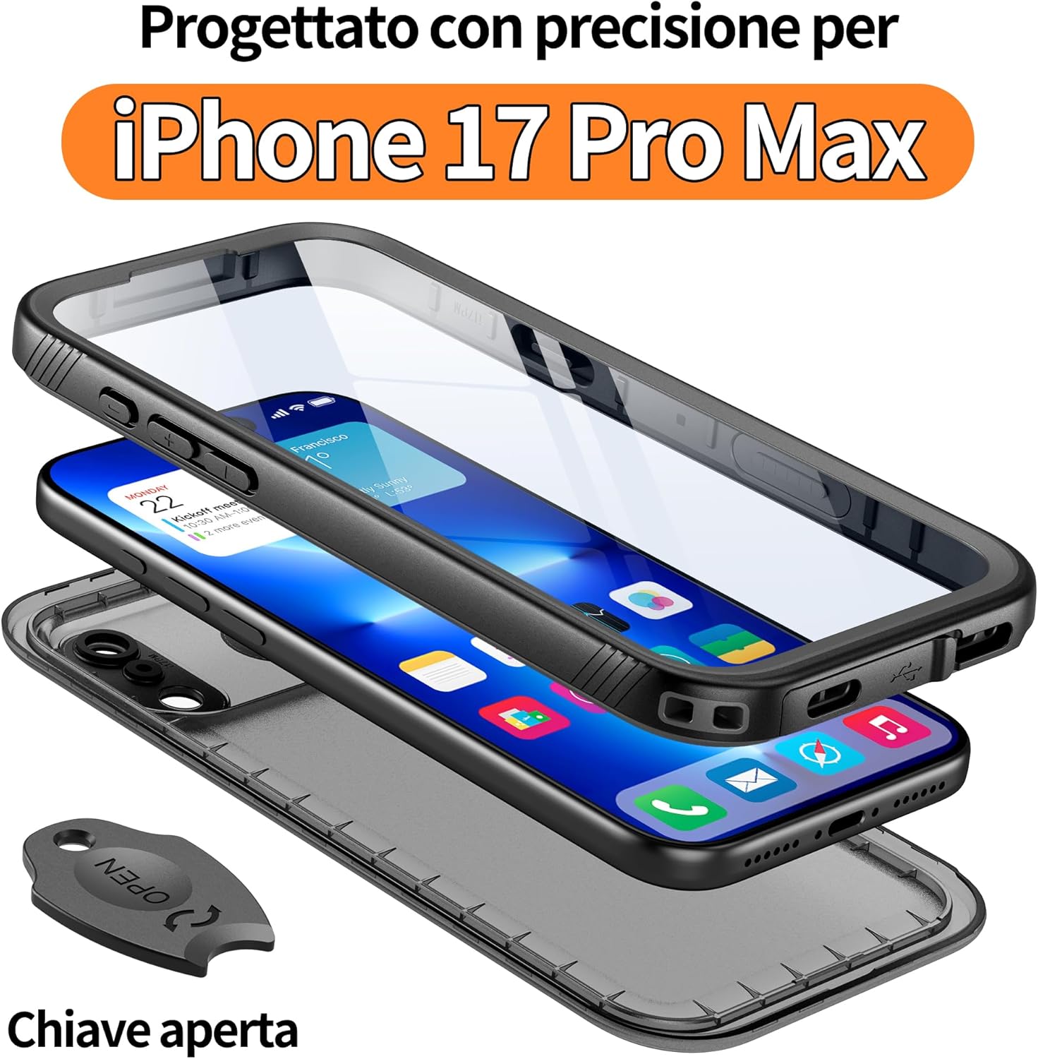 Cozycase Cover Protettiva iPhone 17 Pro Max - immagine 3