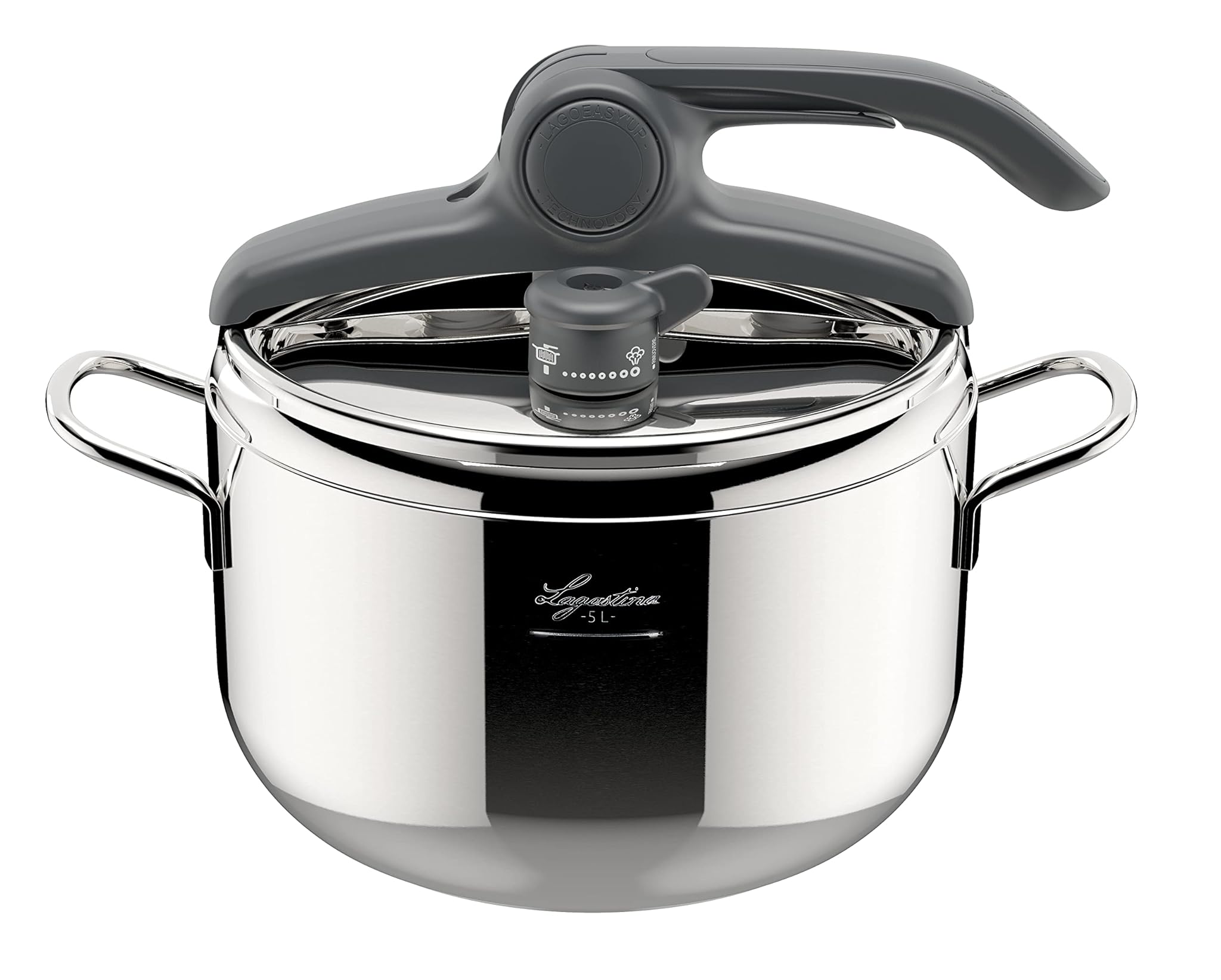 Lagostina Irradial Control Lagoeasy'UP - Pentola a Pressione 5L