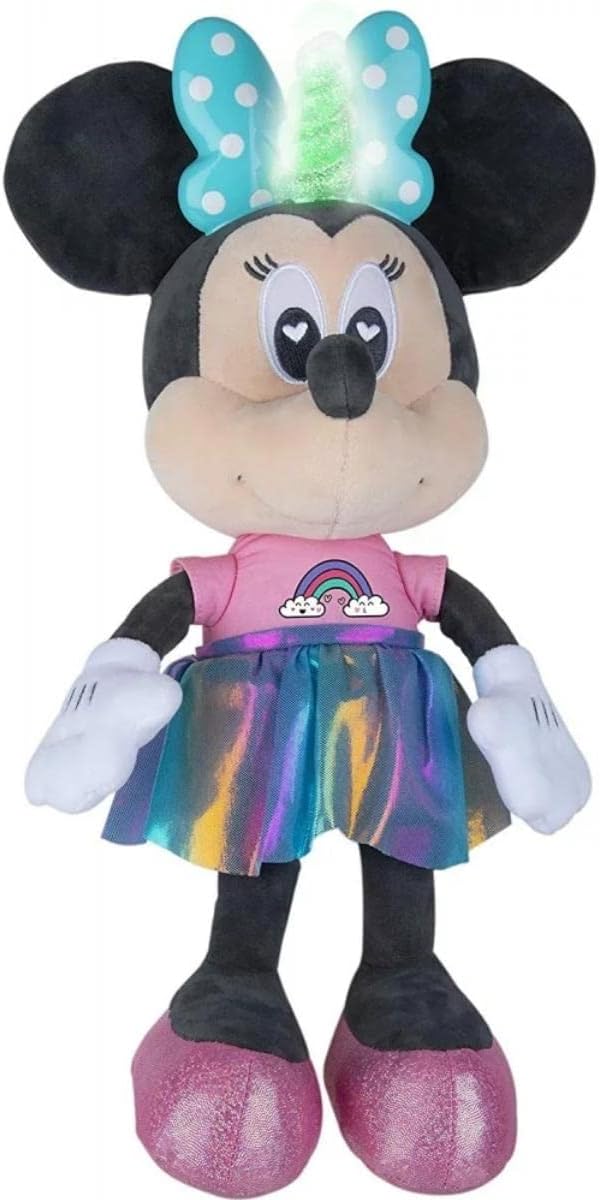 Minnie IMC Toys Peluche 40 cm Unicorno Magico 186057-Disney, 186057 - immagine 6