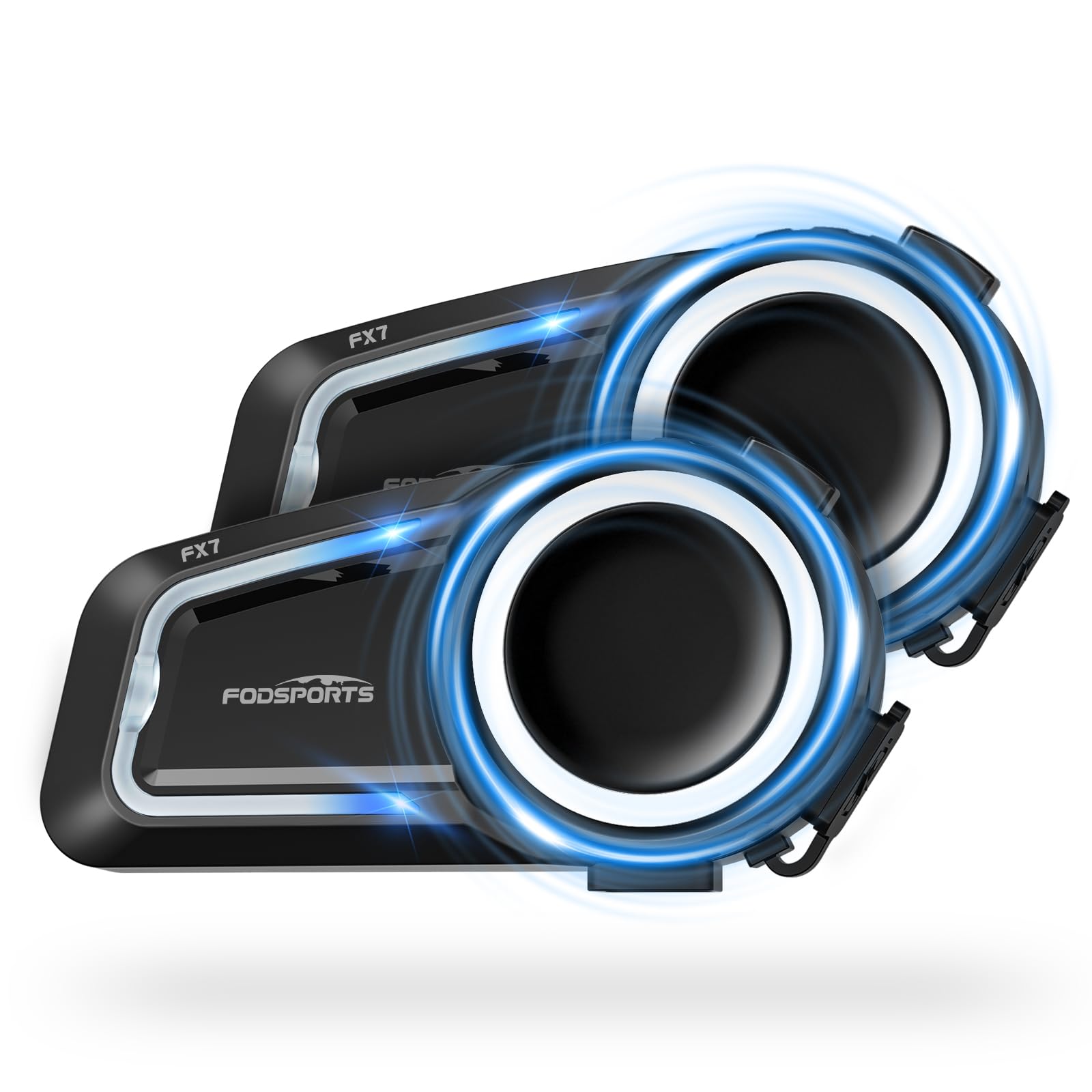 Fodsports FX7 Mesh Bluetooth Intercom Moto(2 unità)