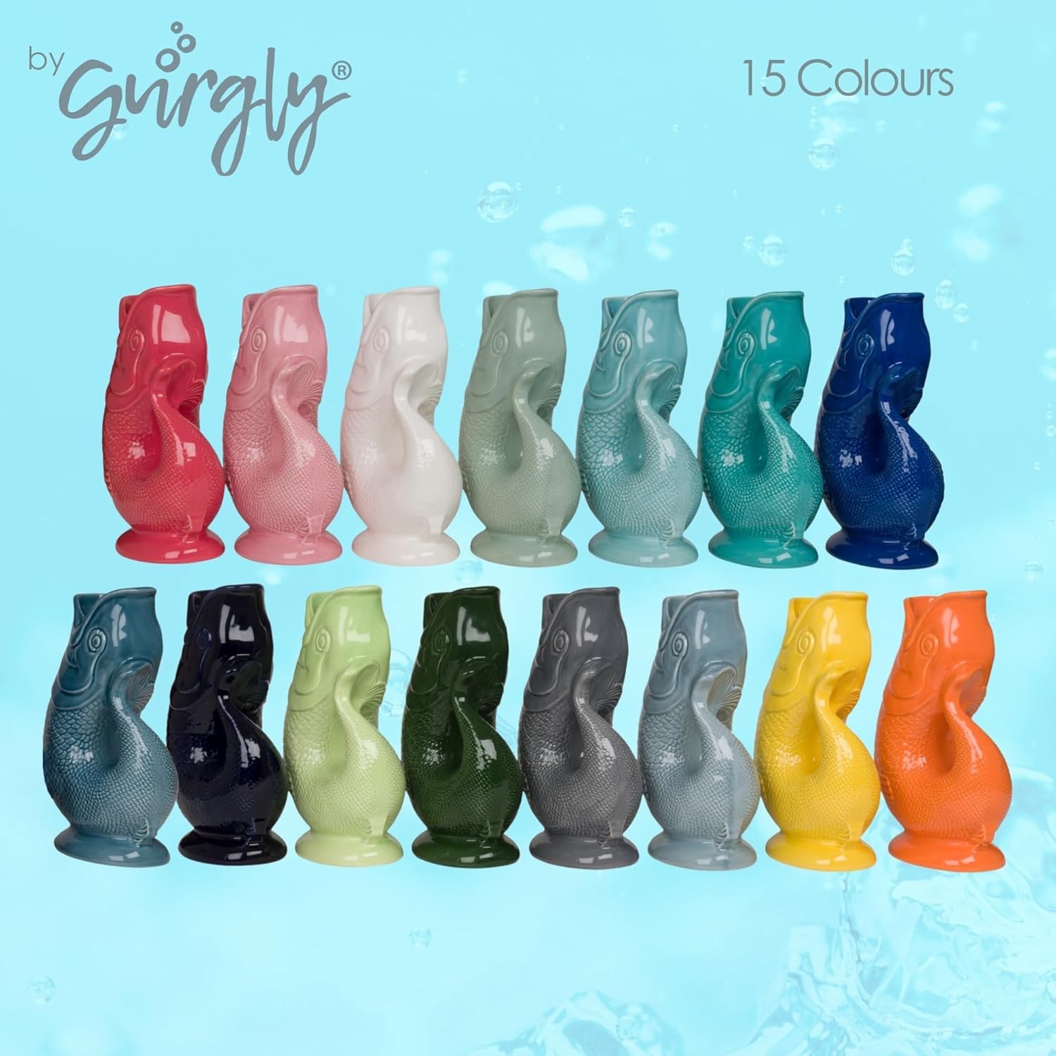 Iconic Aqua Glug Jug Grand 28 cm 1.4 L - immagine 6