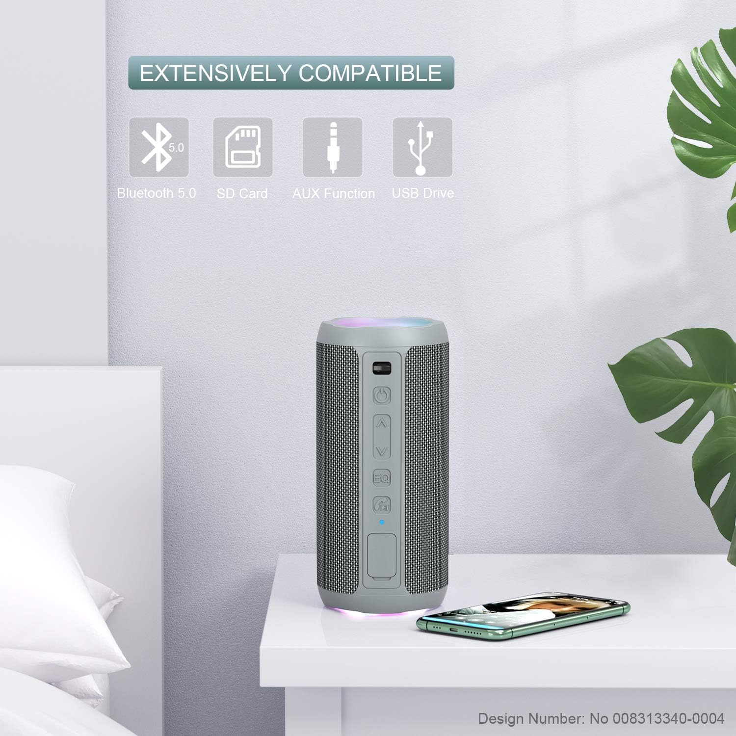 Ortizan Cassa Bluetooth Potente Portatile 24W - immagine 3