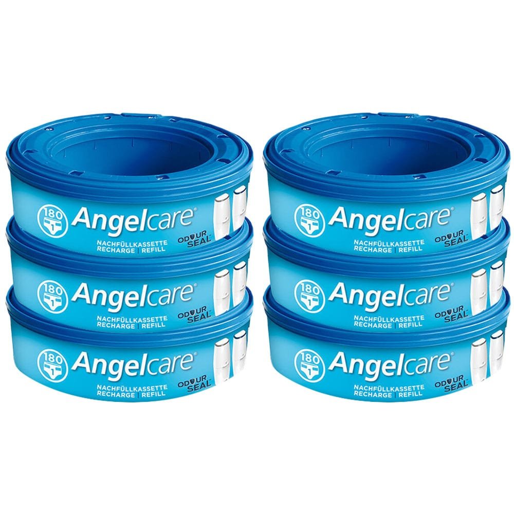 AngelCare Refill, Confezione da 6 cartucce di ricarica Plus