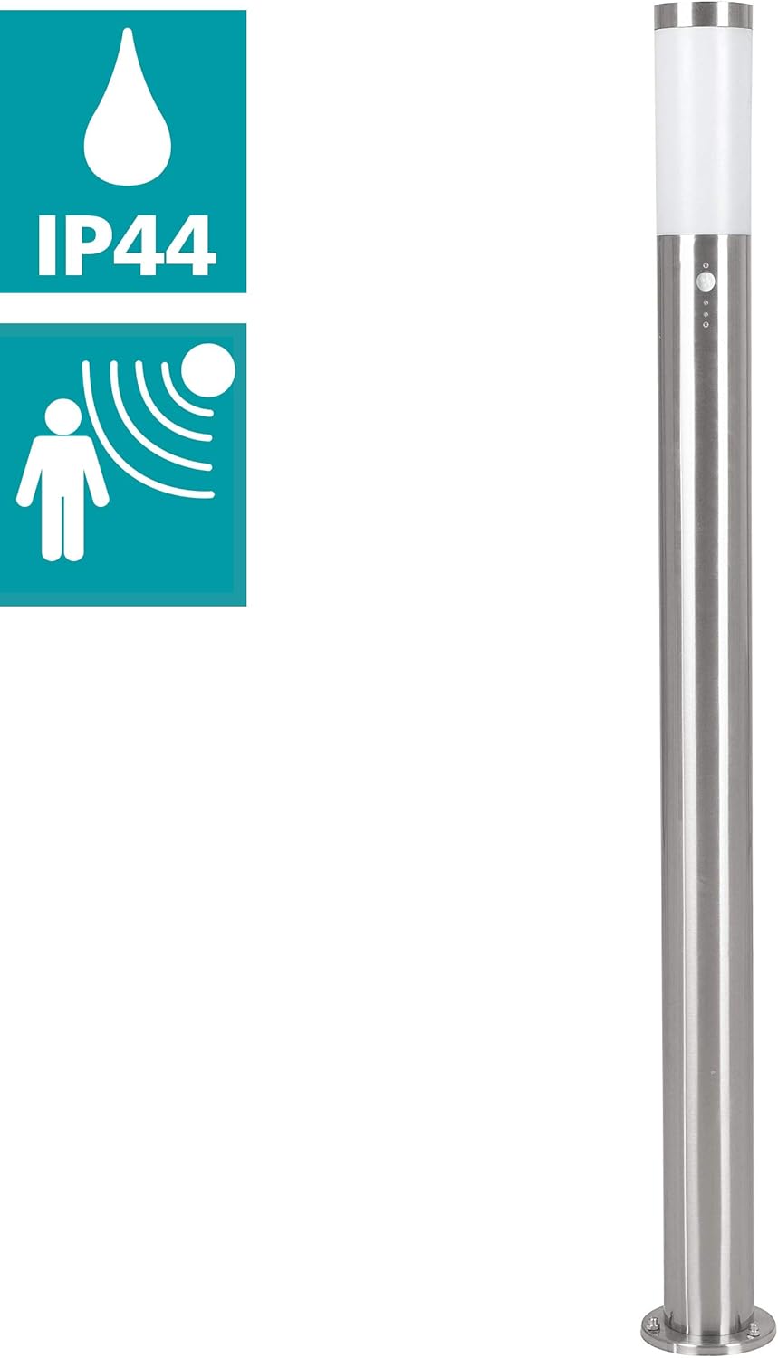 Eglo Luce Percorso Esterni LED Helsinki 1, Argento - immagine 2