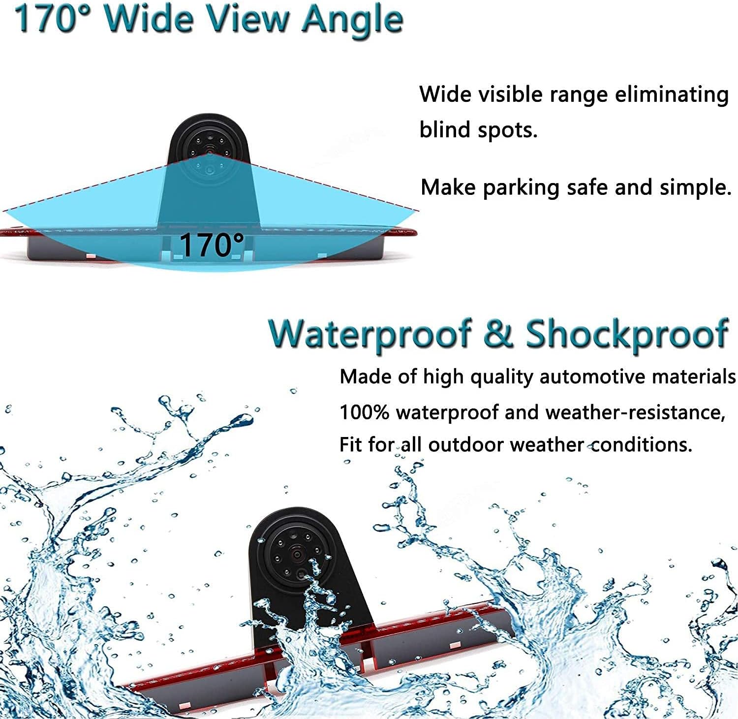 Spritner Telecamera di Backup per Mercedes Benz Sprinter - immagine 5