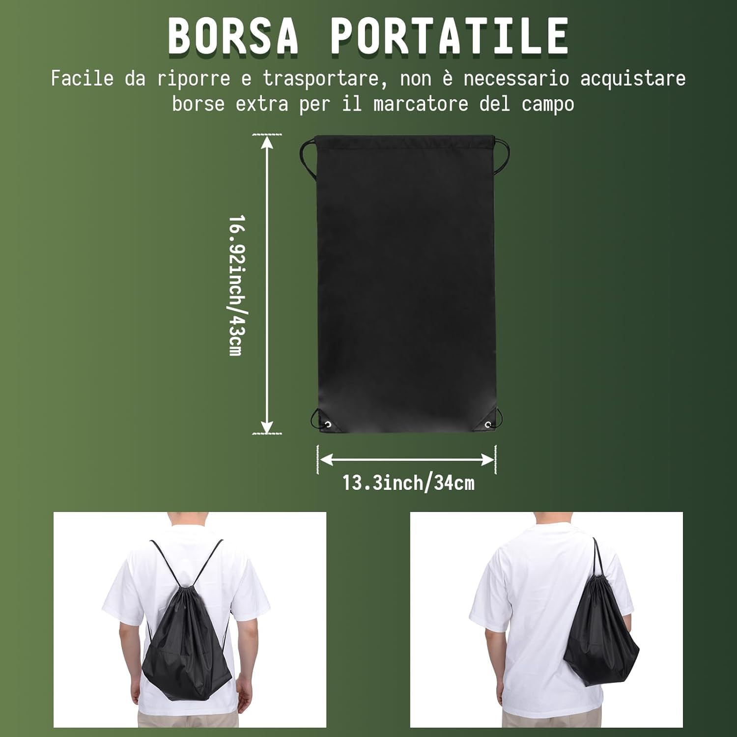 BOOSTEADY Kit Marcatori Campo Pickleball 28/84 Pezzi - immagine 6