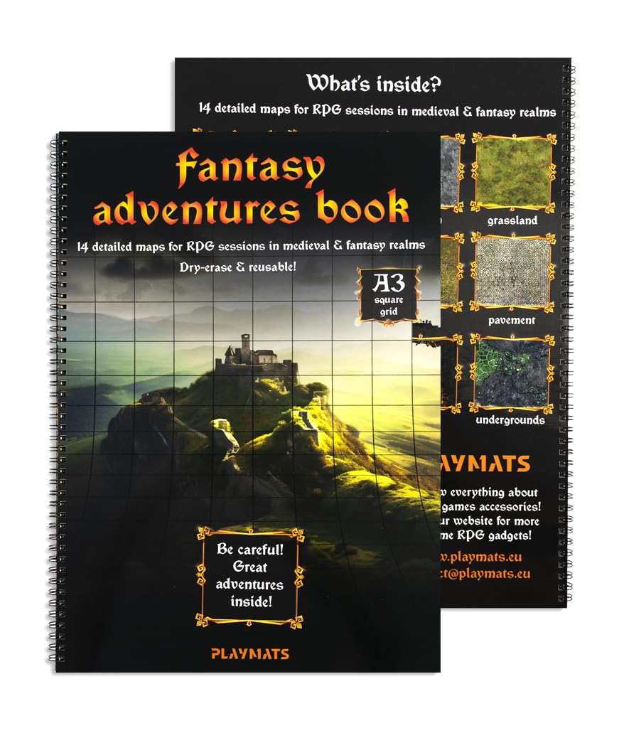 PLAYMATS Future_hex - Raccoglitore a secco A4 per giochi RPG