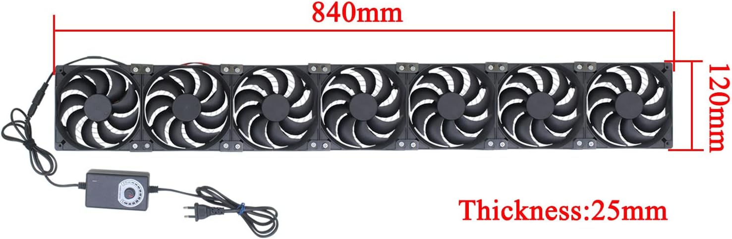 Booster per Termosifone Radiatore Ventilatore Assiale - immagine 2