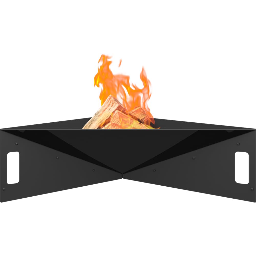 Kratki Fire Pyramid - Braciere da Giardino Asimmetrico