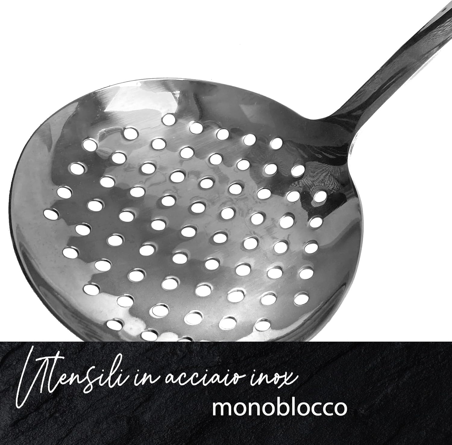 Fackelmann Set 5 Utensili da Cucina in Acciaio Inox - immagine 5