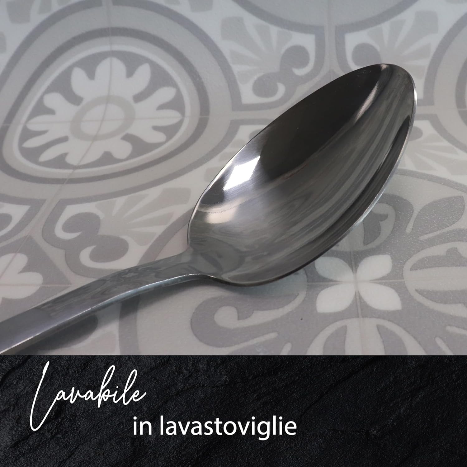 Fackelmann Set 5 Utensili da Cucina in Acciaio Inox - immagine 6