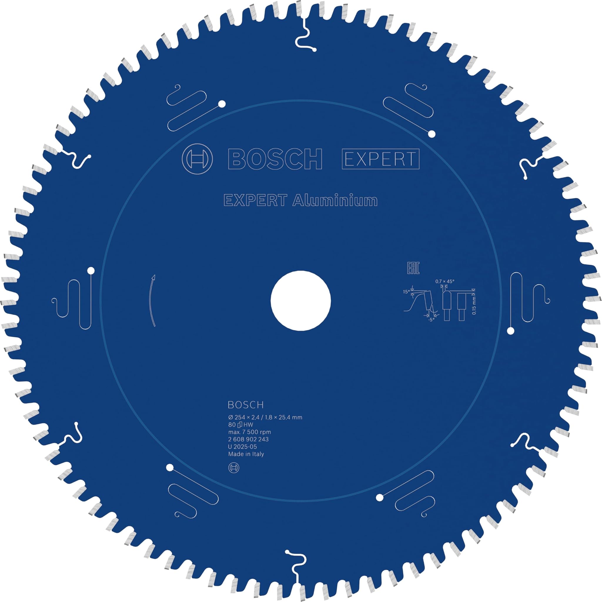 Bosch Lama Sega Circolare EXPERT per Alluminio