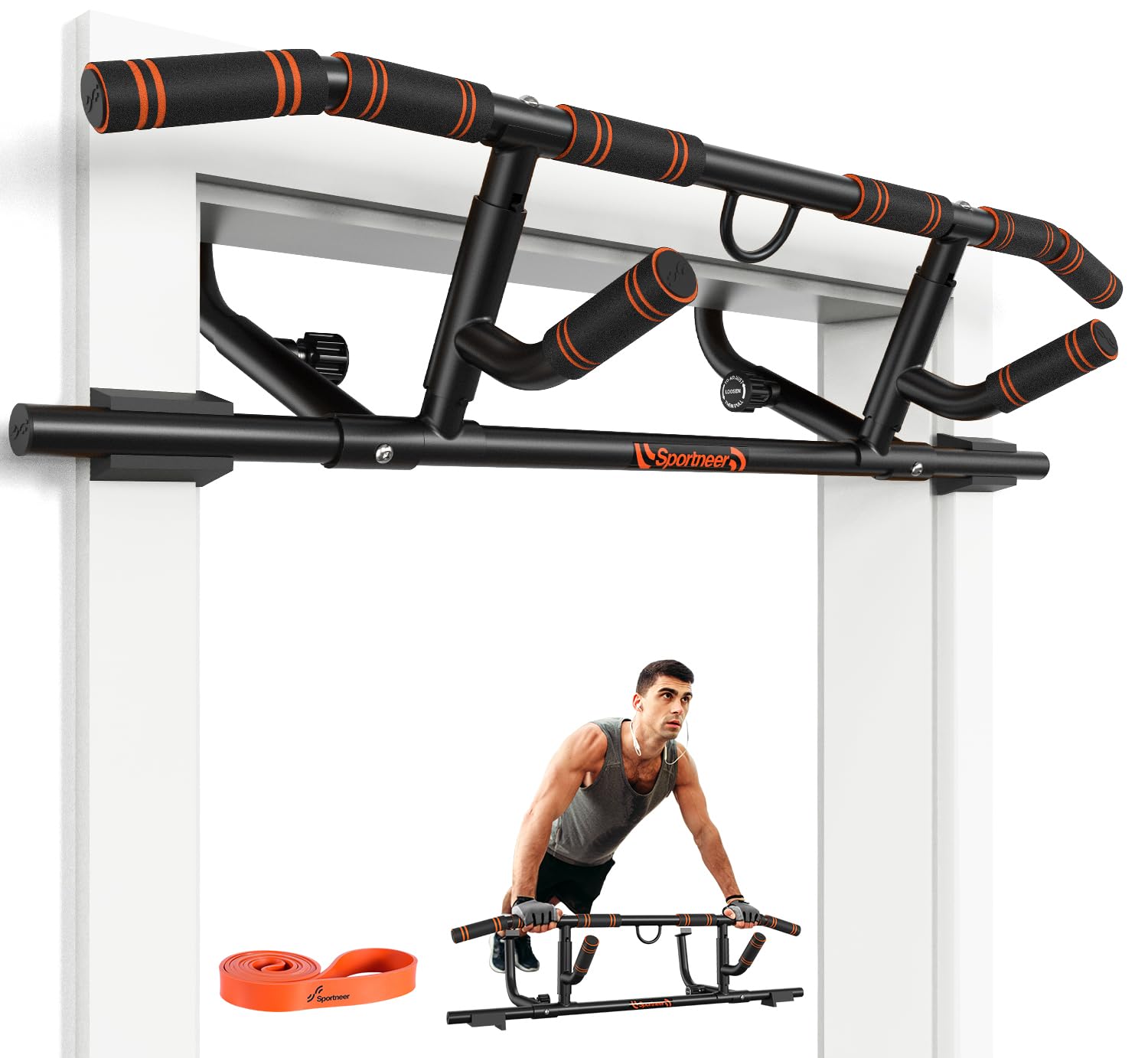 Sportneer Barra Trazioni Pieghevole 200kg