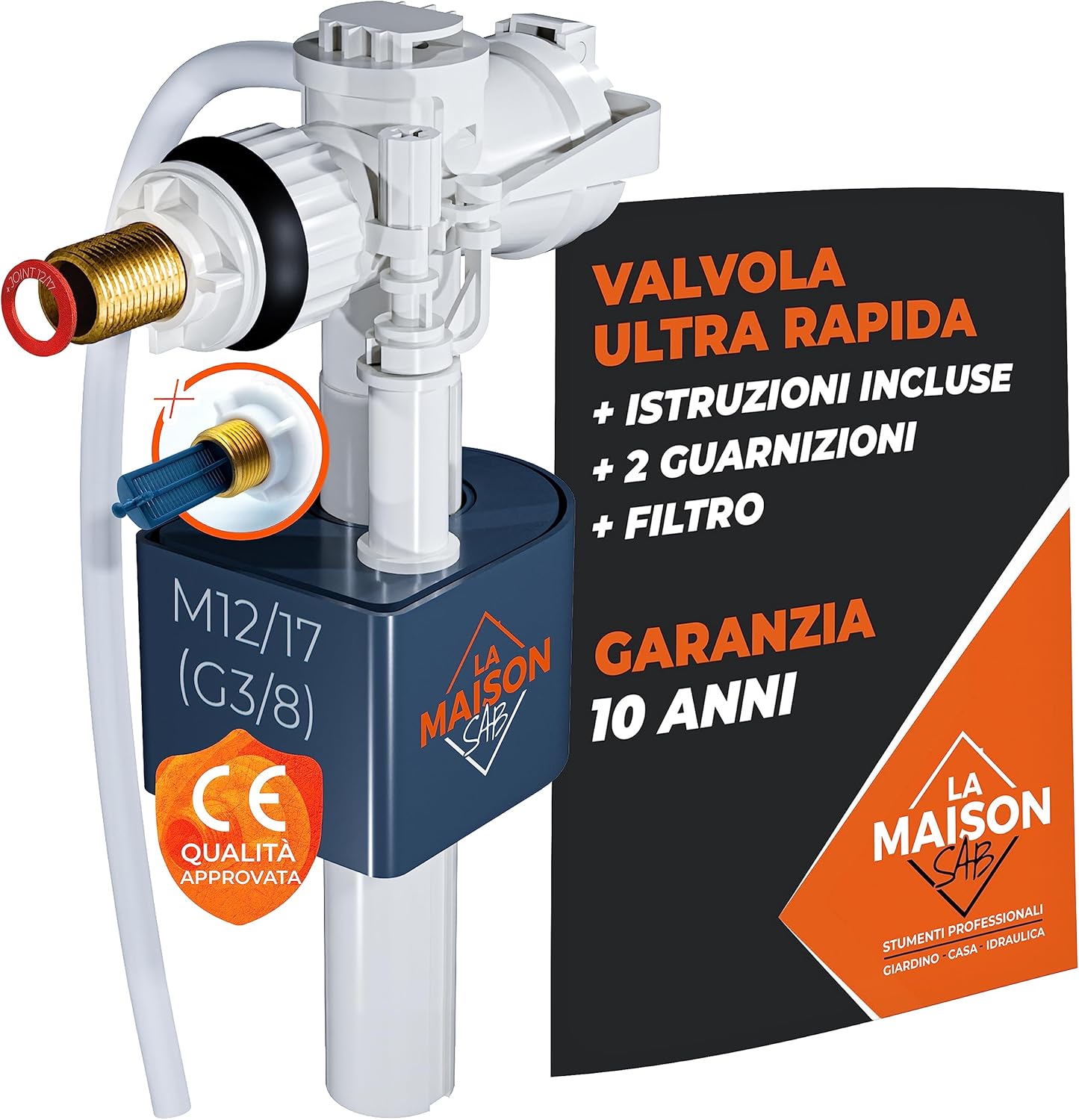 Galleggiante Cassetta WC Riempimento Ultrarapido - immagine 1