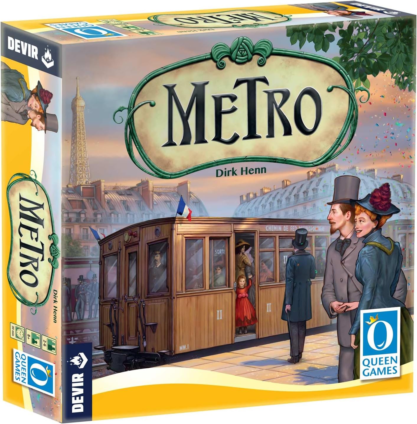 Devir - Metro, Gioco da Tavolo per Famiglie - immagine 1