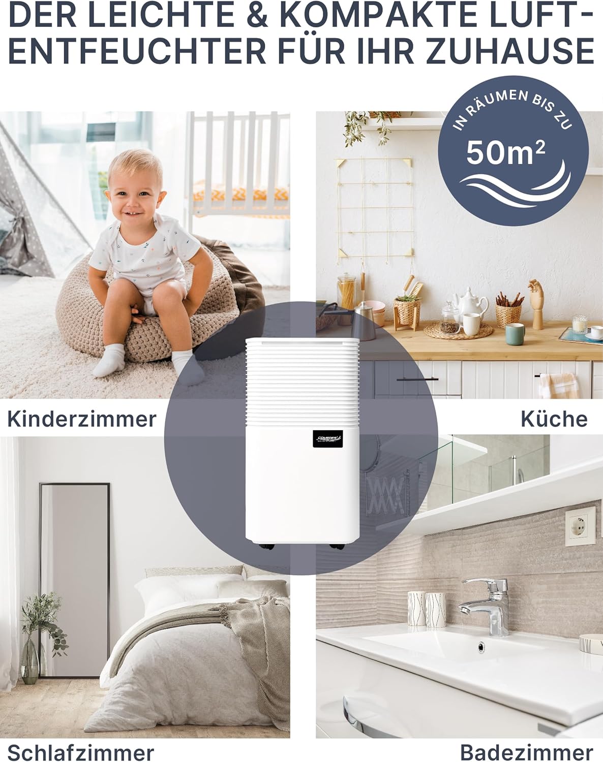 Comedes Demecto 12 - Deumidificatore 12 l/24h - immagine 2