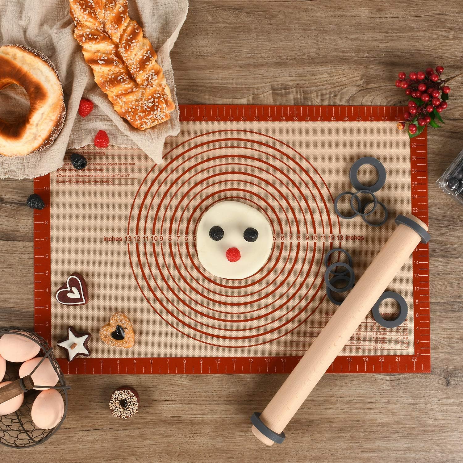 Super Kitchen Mattarello in Legno di Faggio 45cm - immagine 7