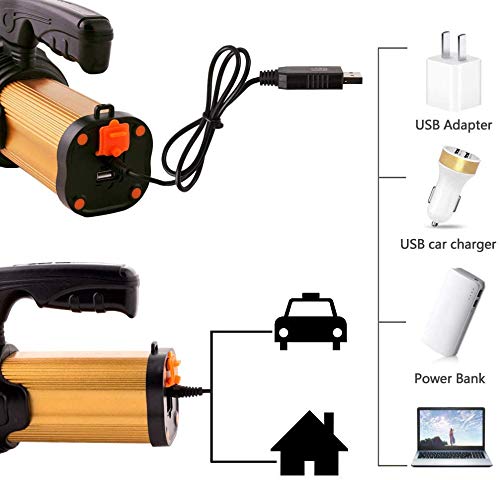 MAYTHANK Torcia LED Ricaricabile 10000mAh - immagine 4
