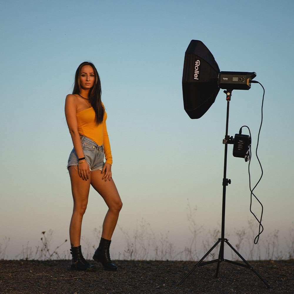 Rollei Click-Beauty-Dish 28255 - Softbox 105 cm, Nero - immagine 2