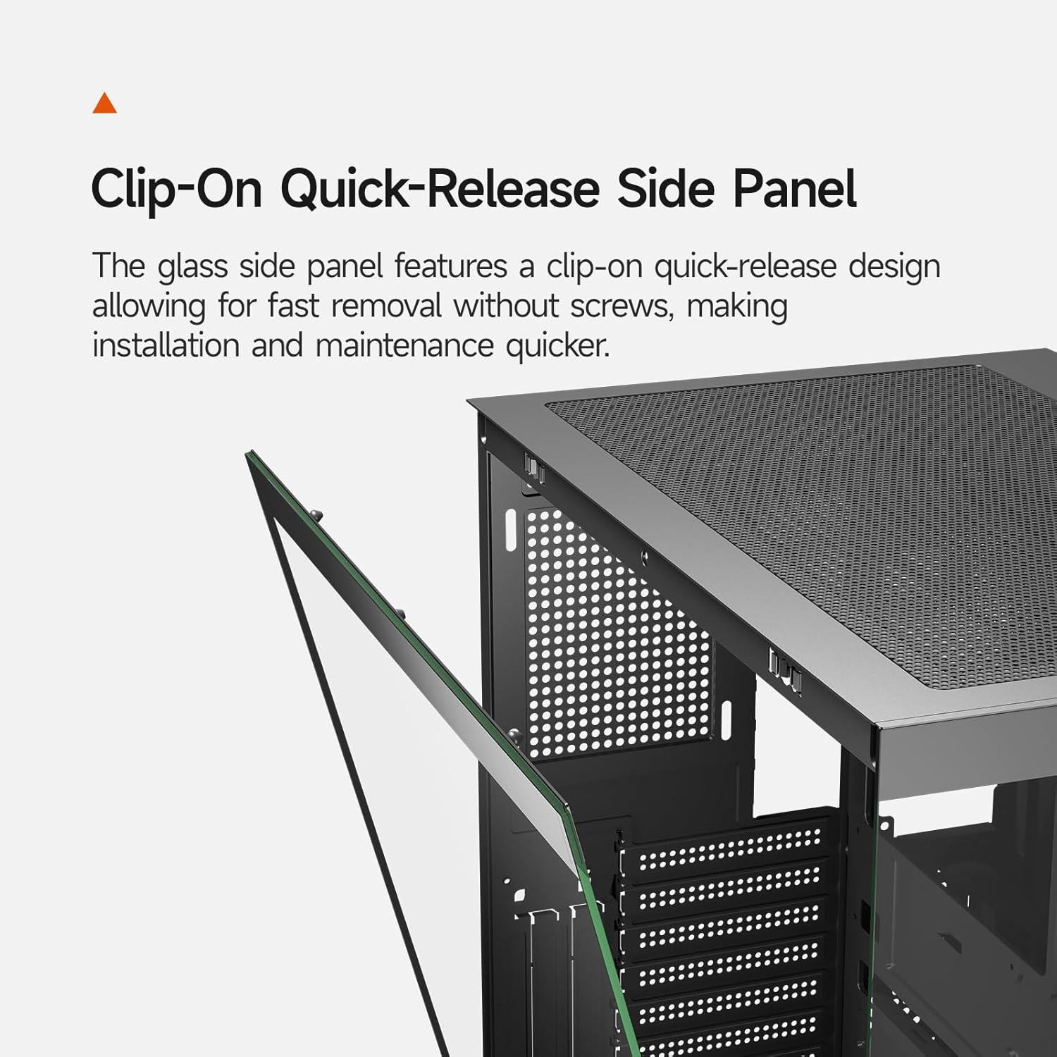 CPS C3 T700 Case PC ATX Mid Tower, Bianco - immagine 7