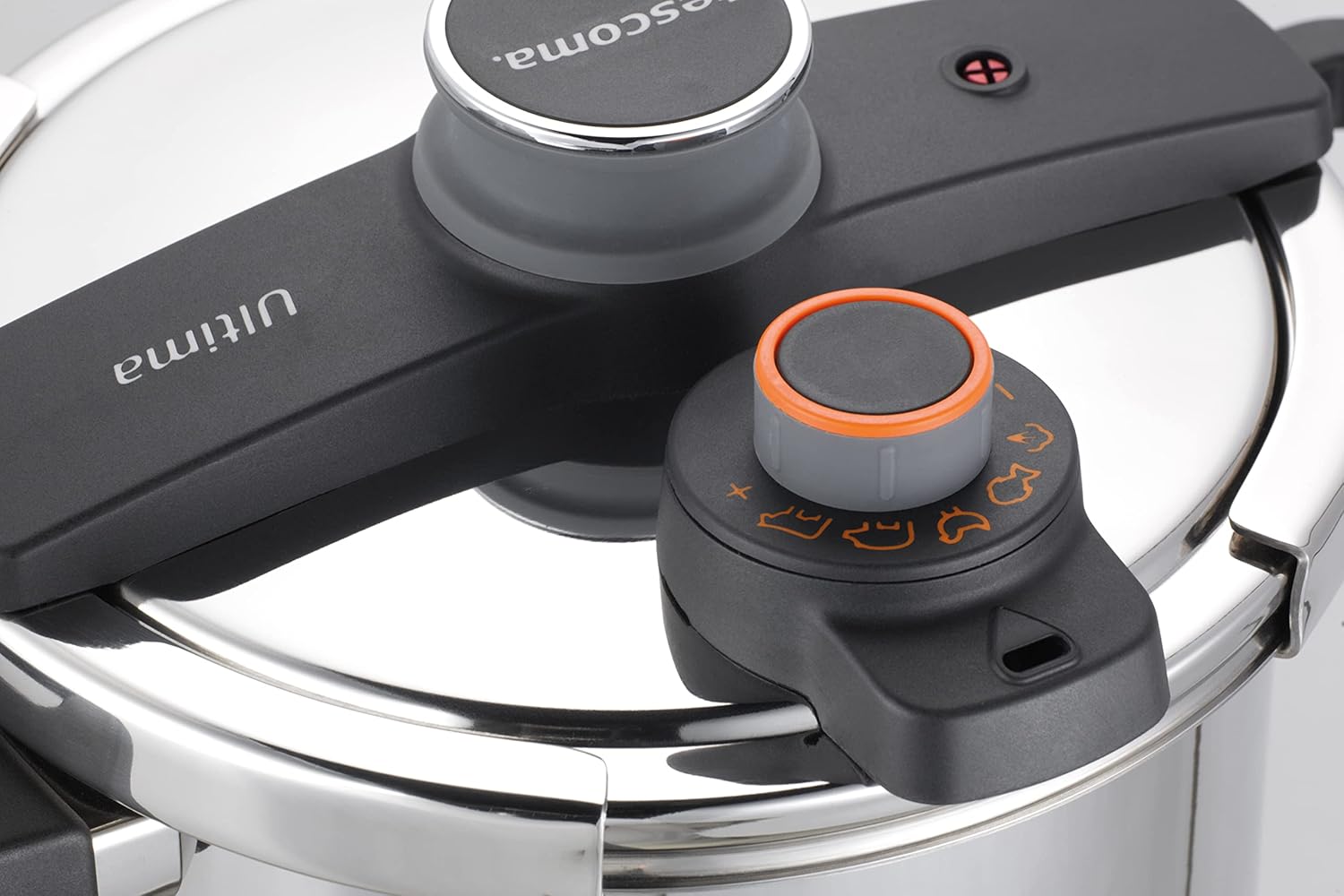 Tescoma 702766 Pentola a Pressione, Acciaio Inossidabile, Argento, 22 cm - immagine 3