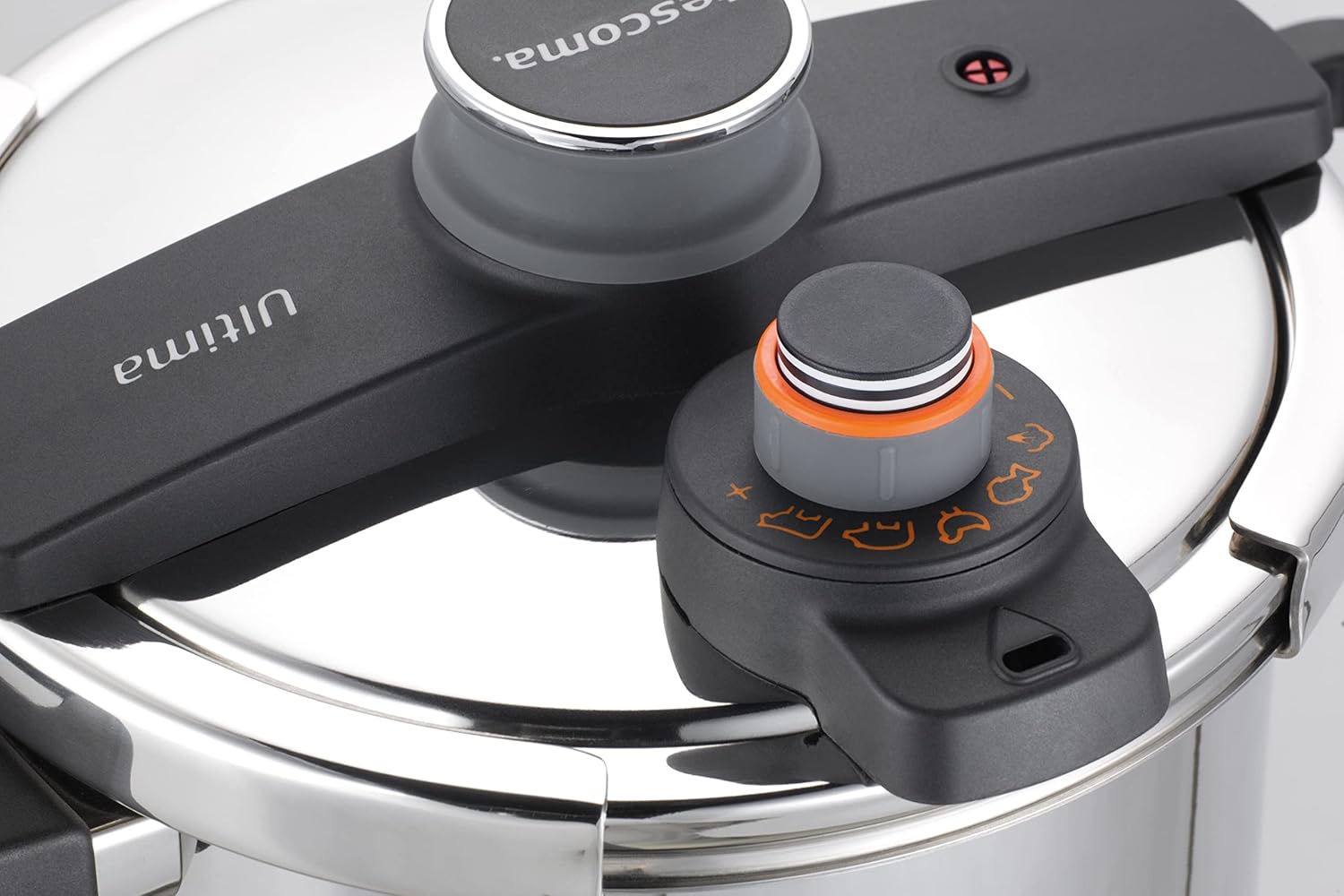 Tescoma 702766 Pentola a Pressione, Acciaio Inossidabile, Argento, 22 cm - immagine 4