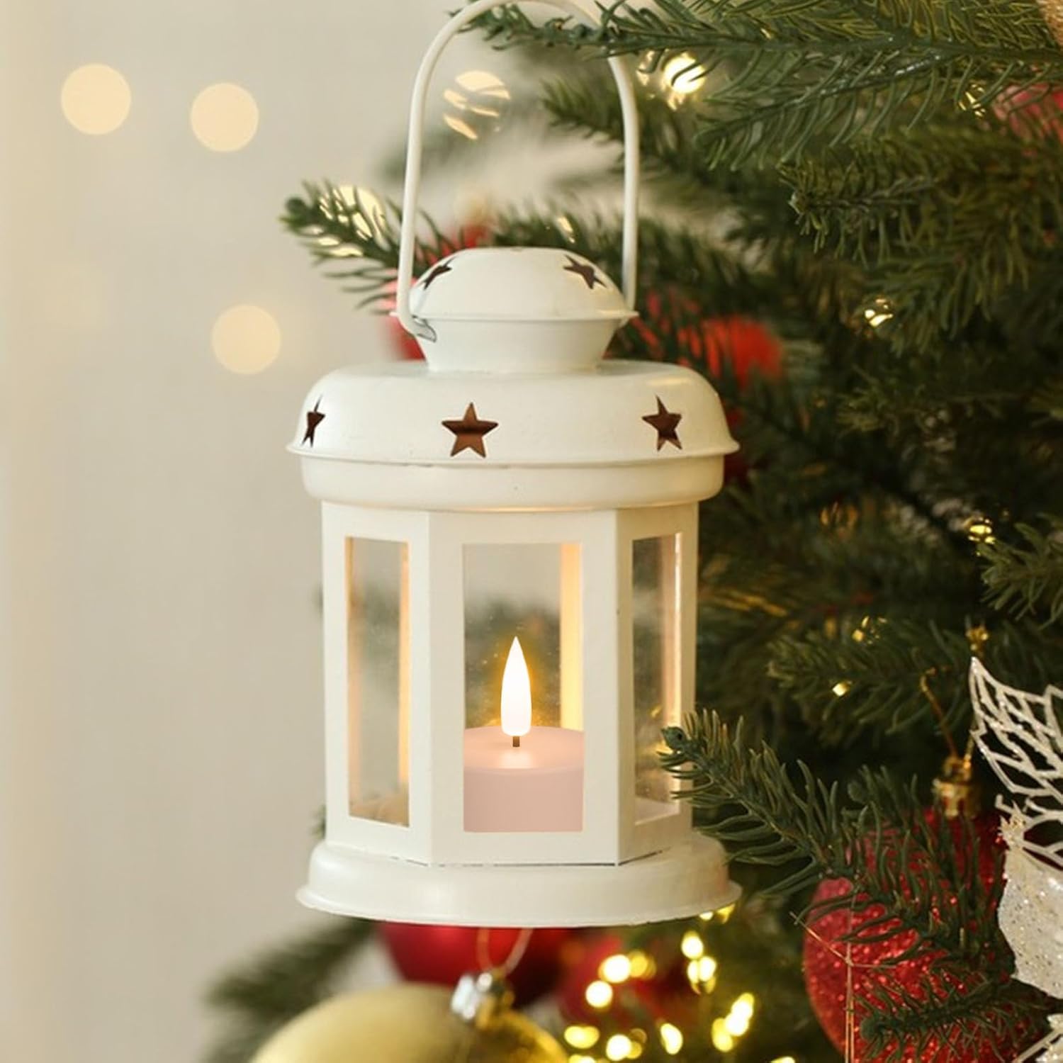 Eldnacele Set 12 Lumini LED Ricaricabili con Telecomando - immagine 4