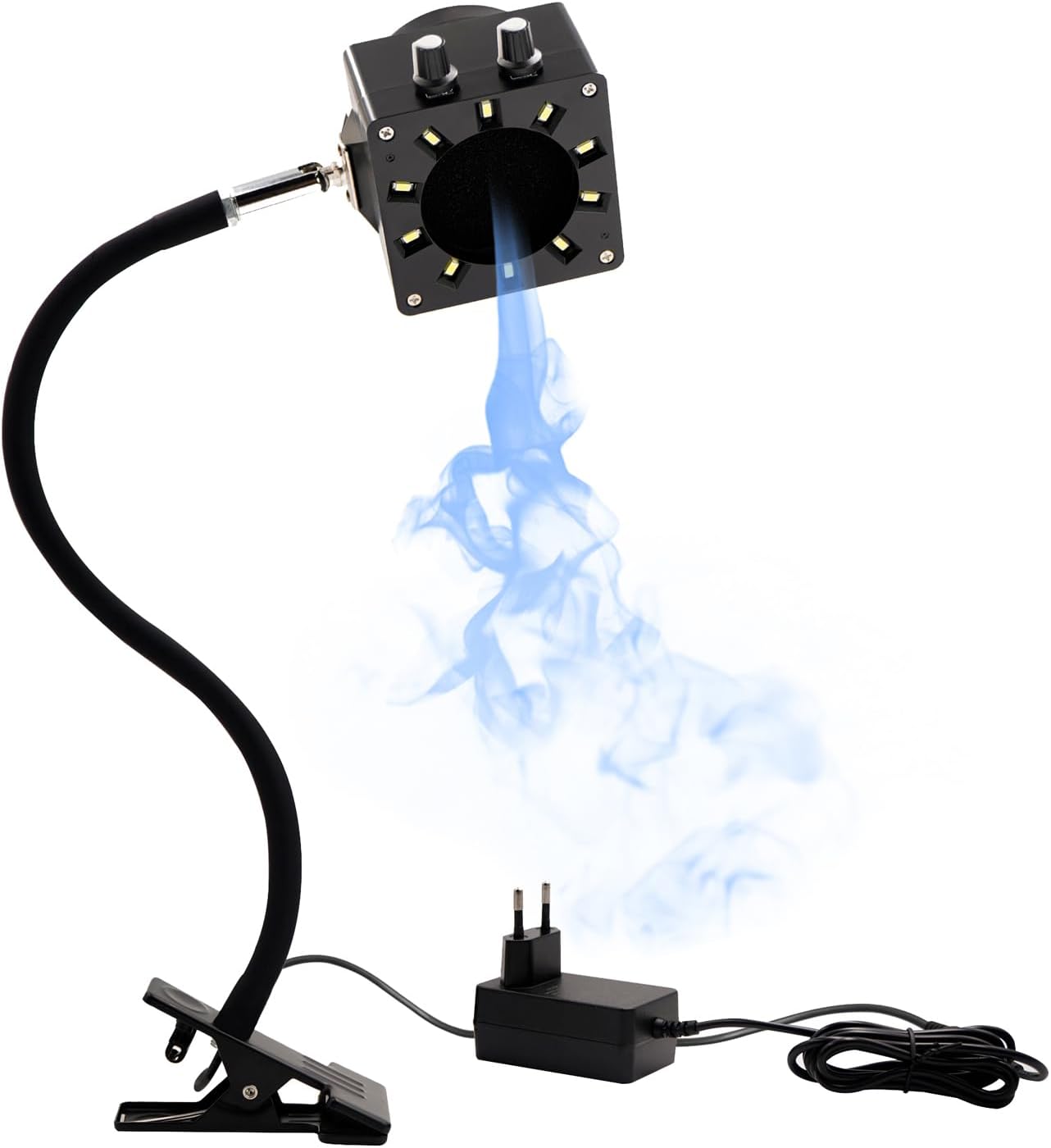 Treedix Assorbitore Fumi Saldatura con LED e 15 Filtri, Nero - immagine 1