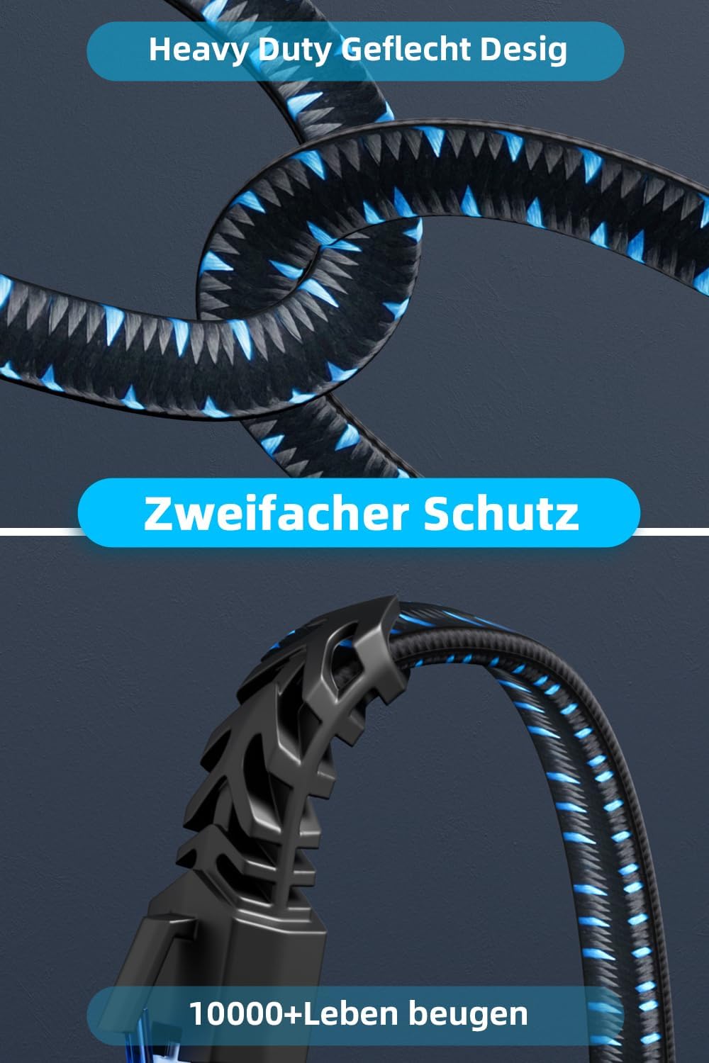 Ercielook Cavo Ethernet 5m Cat 8 - immagine 3