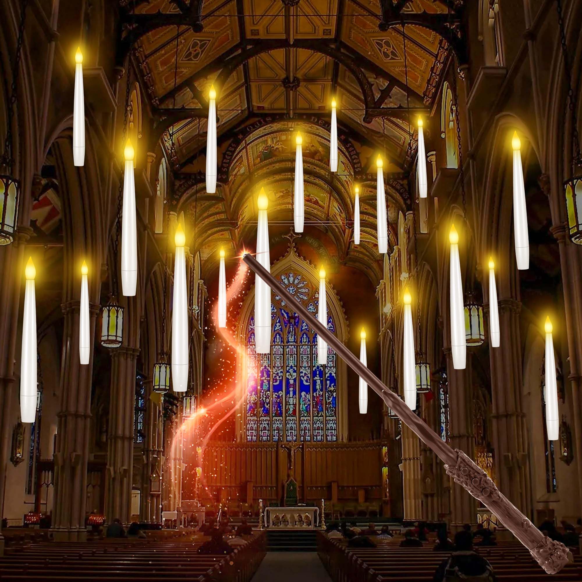 Candele Galleggianti LED Senza Fiamma (10 pz)