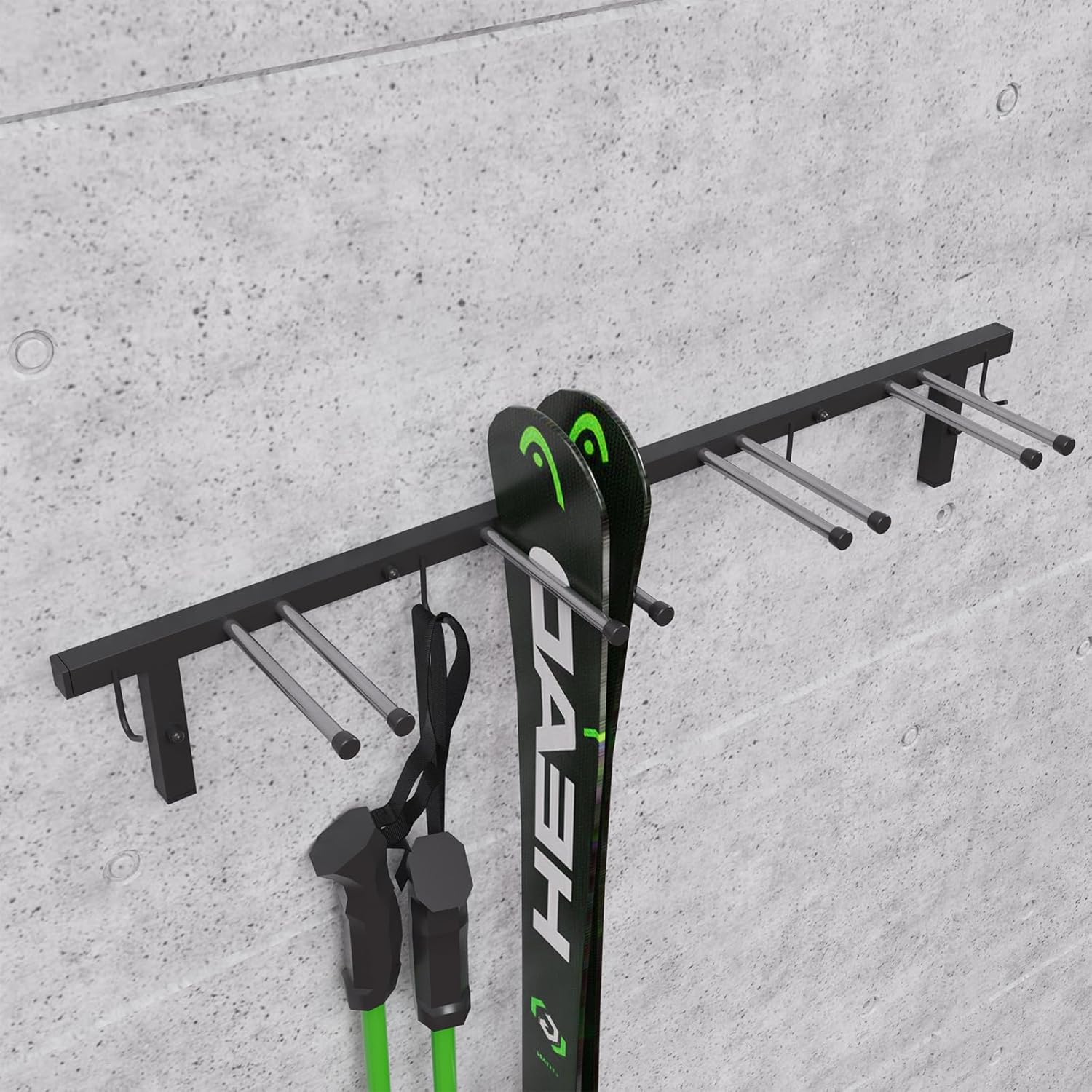 QLS Handels Supporto Sci S3 da Parete per 4 Paia - immagine 4