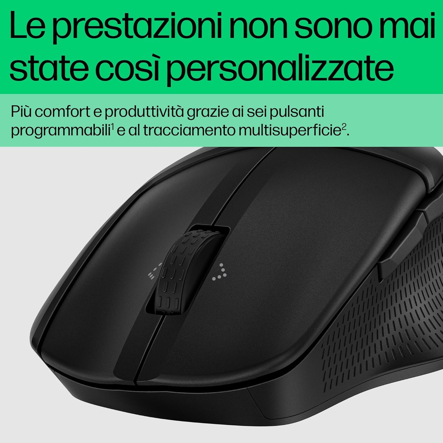 Hp 480 Mouse Comfort Bluetooth 5.3, Nero - immagine 5