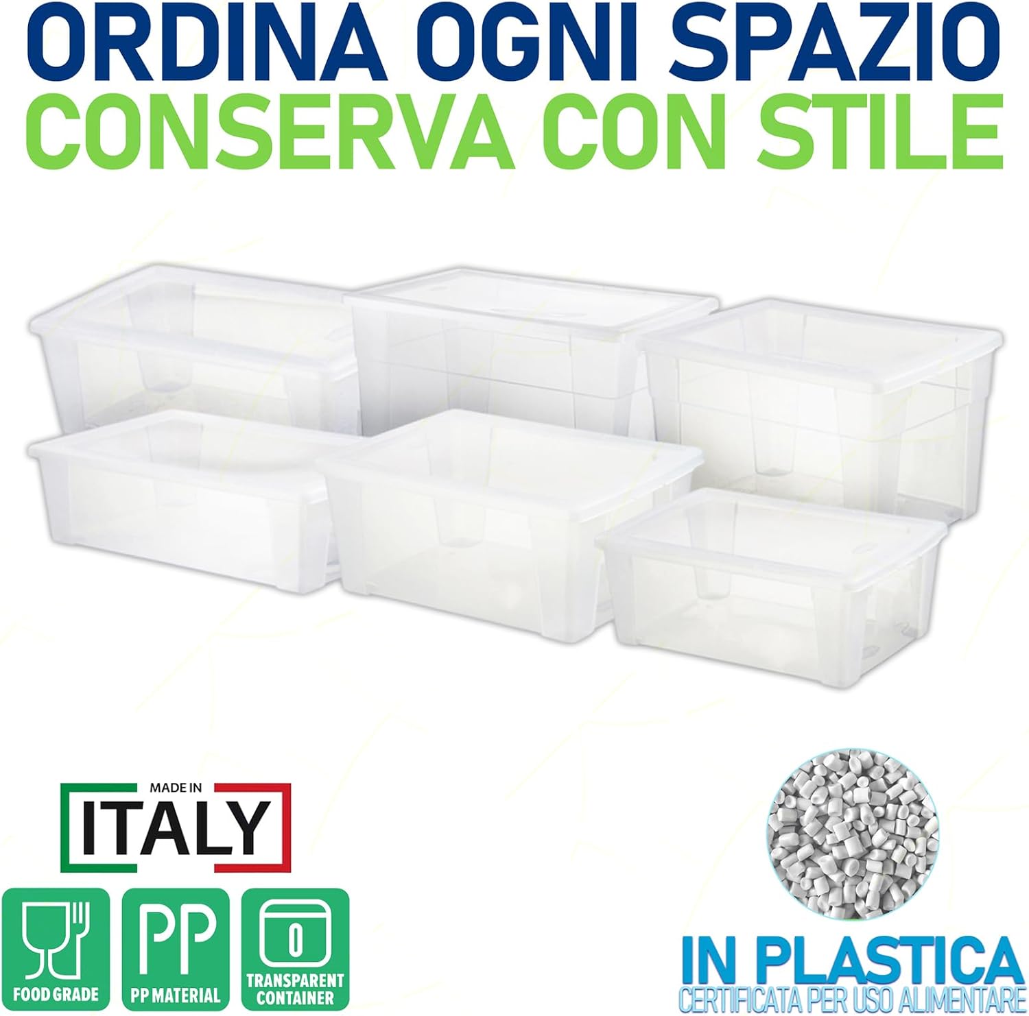 Stefanplast Visualbox Scatola Multiuso M 32,5X19X11 - immagine 2