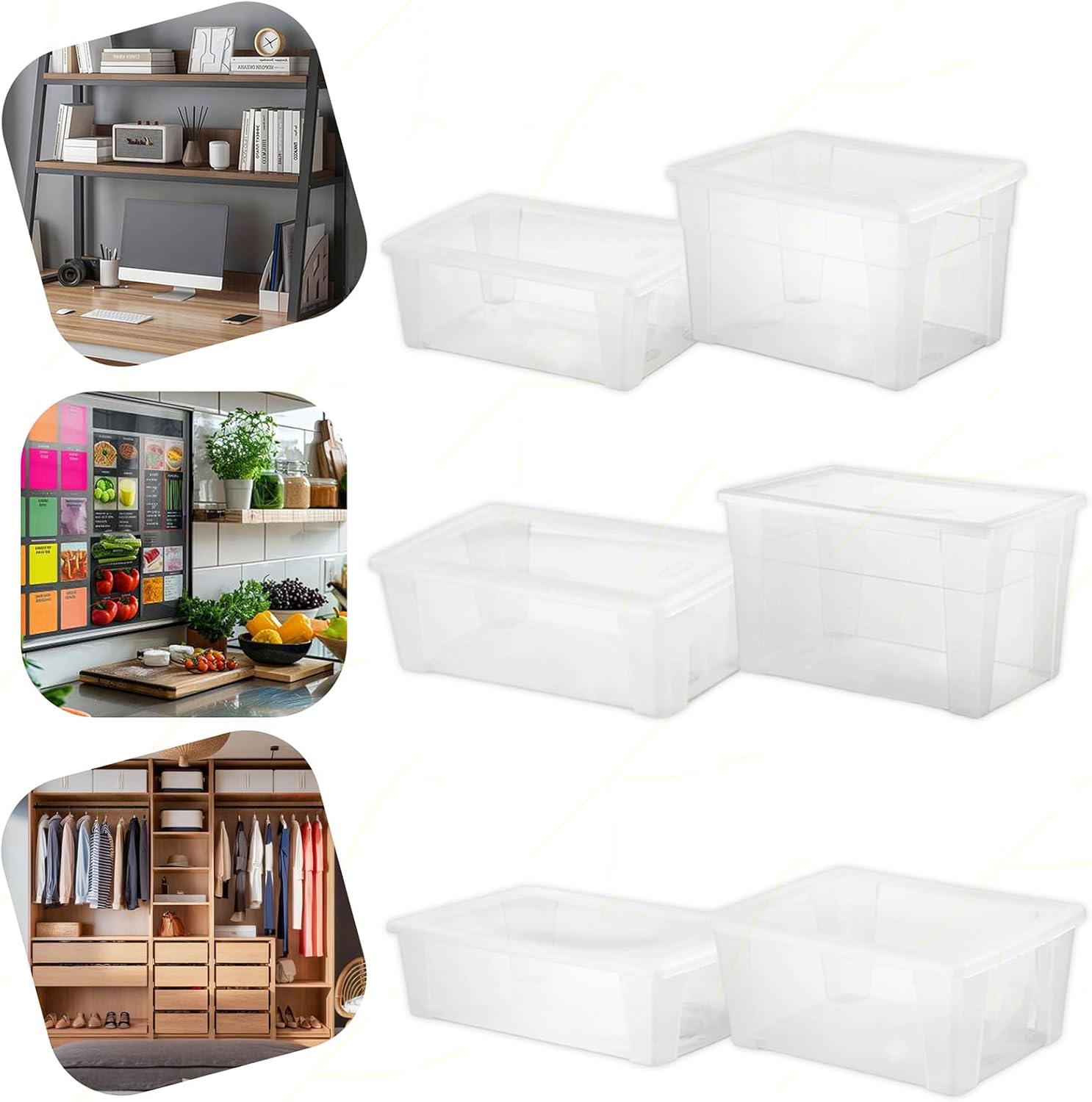 Stefanplast Visualbox Scatola Multiuso M 32,5X19X11 - immagine 4