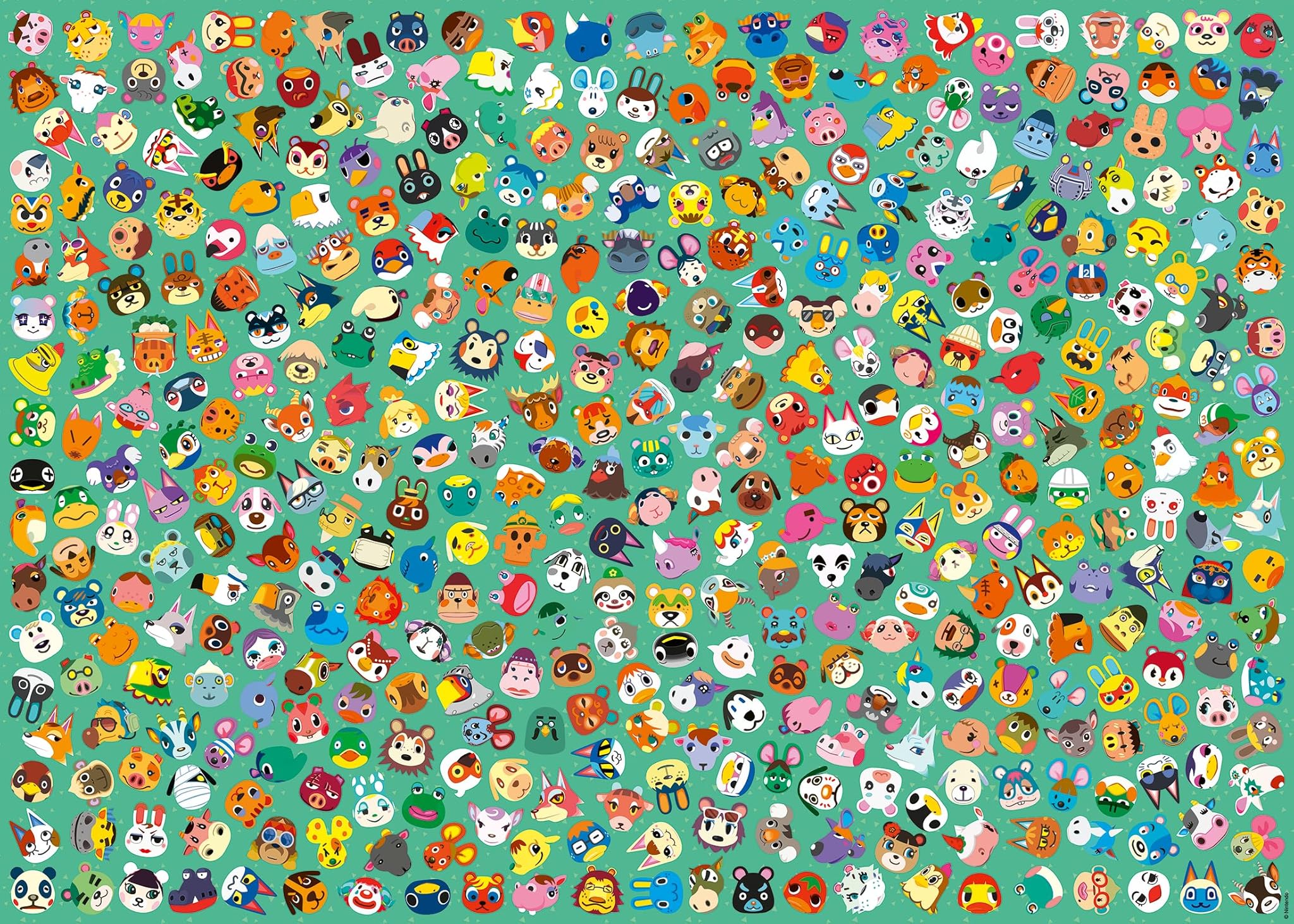 Ravensburger Puzzle 1000 Pezzi, Animal Crossing Challenge – Puzzle Adulti +14 anni, 70 x 50 cm, Puzzle per Adulti Animal Crossing, Idee Regalo