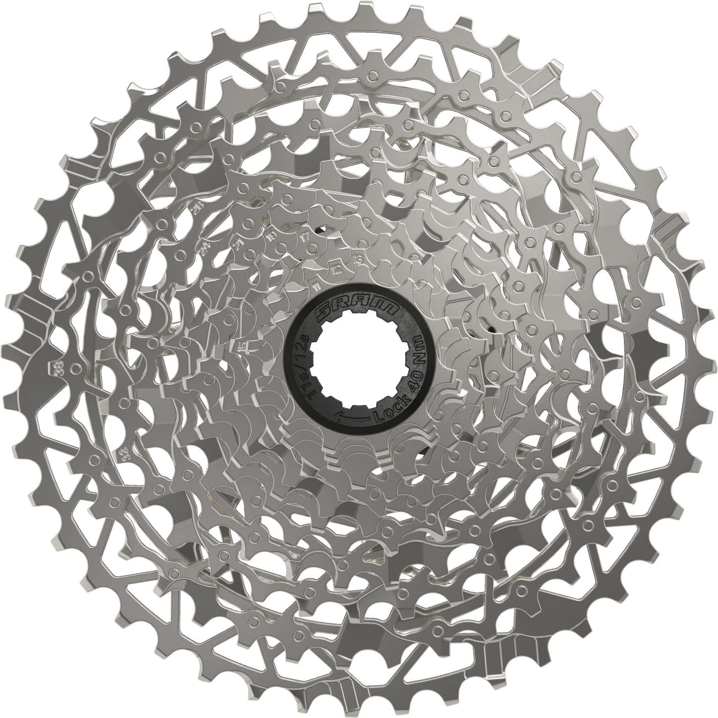 Sram Pg-1231 Xplr Cassetta pignoni Argento 12S/11-44T - immagine 1