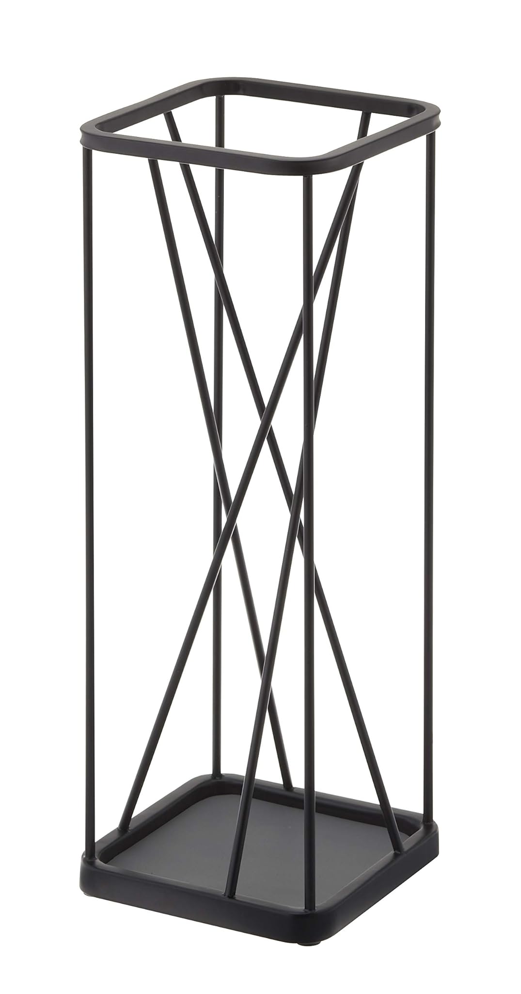 YAMAZAKI Portaombrelli, Acciaio Legato, Nero, Taglia Unica