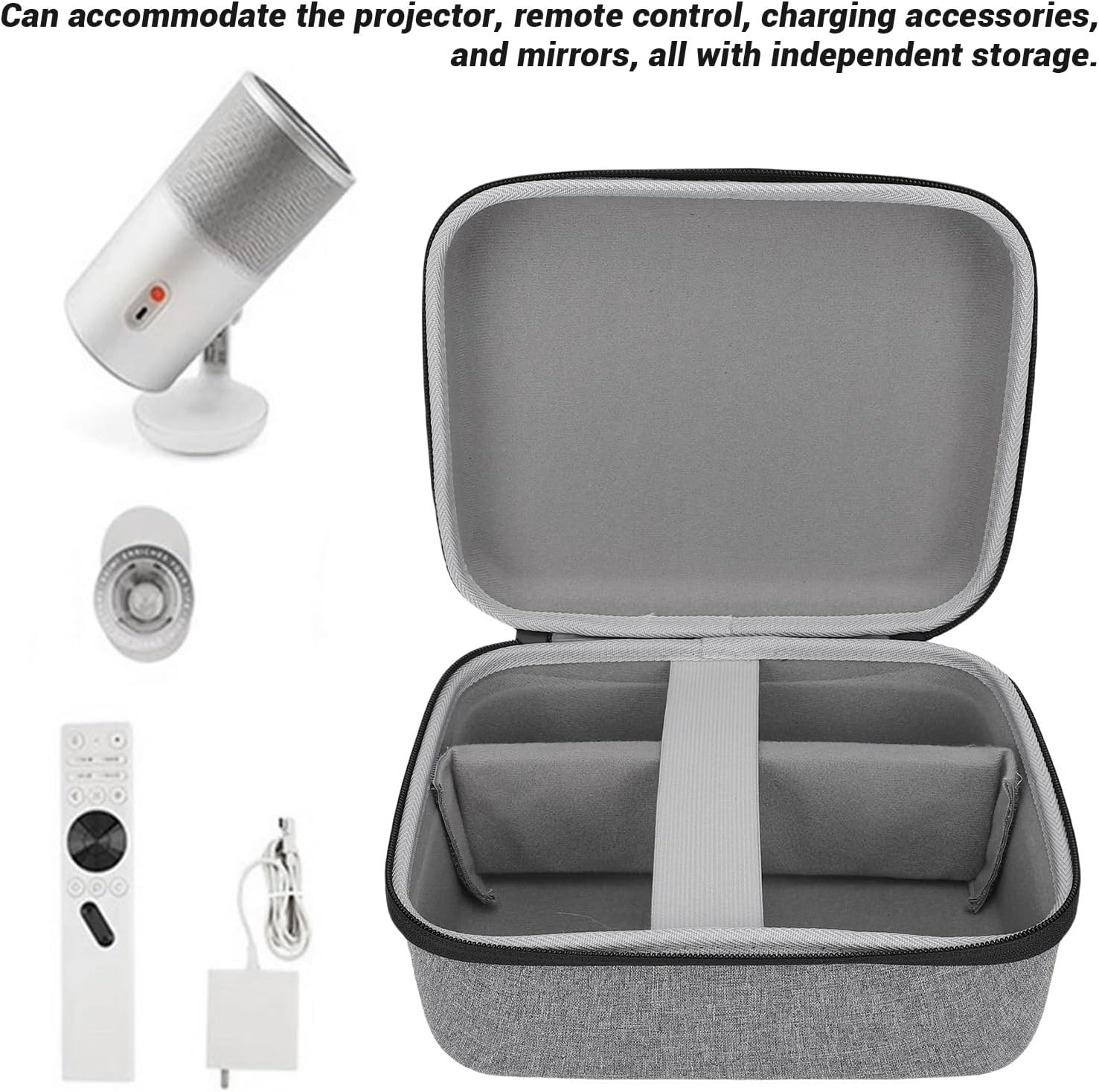 Cuifati Custodia Rigida per Proiettore 4 3 Pro Play6 - immagine 5