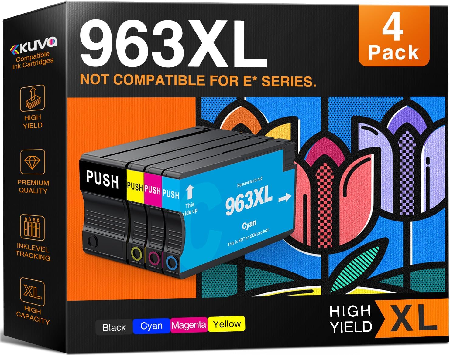 Cartucce compatibili 963XL per HP Officejet Pro (4-Pack) - immagine 1