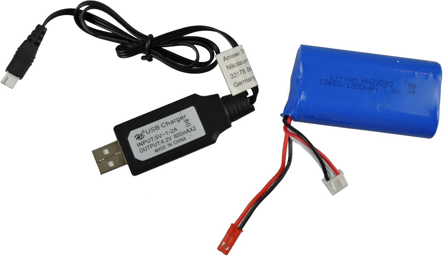 Amewi Modellino Mercedes Benz Vigili del Fuoco 1:18 RTR - immagine 8