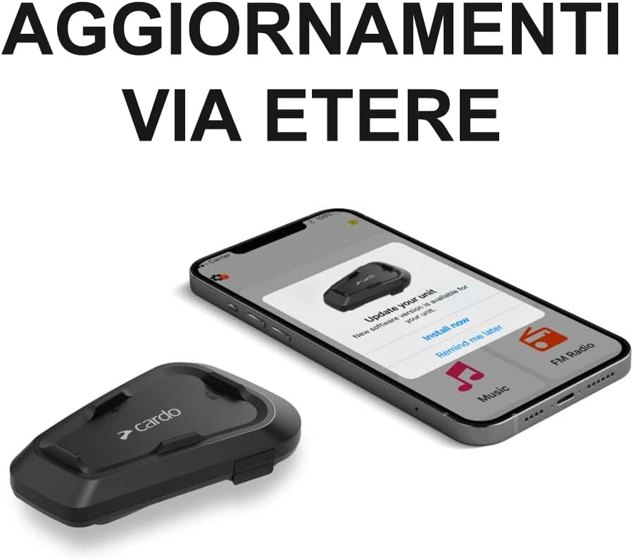 Cardo SPIRIT - Interfono Bluetooth per Motociclo - immagine 4