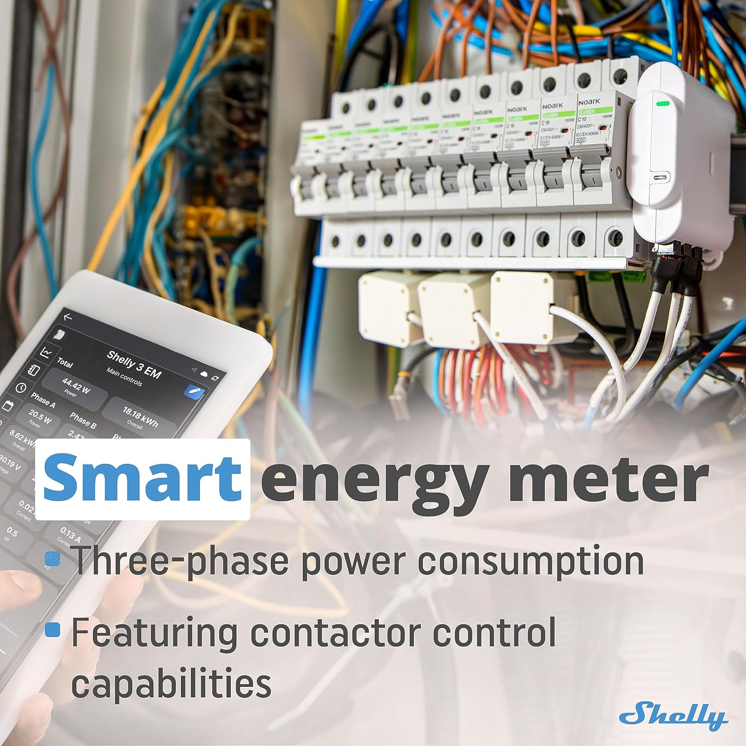 Shelly 3EM - Contatore Energia Smart Wi-Fi 3 Canali - immagine 5