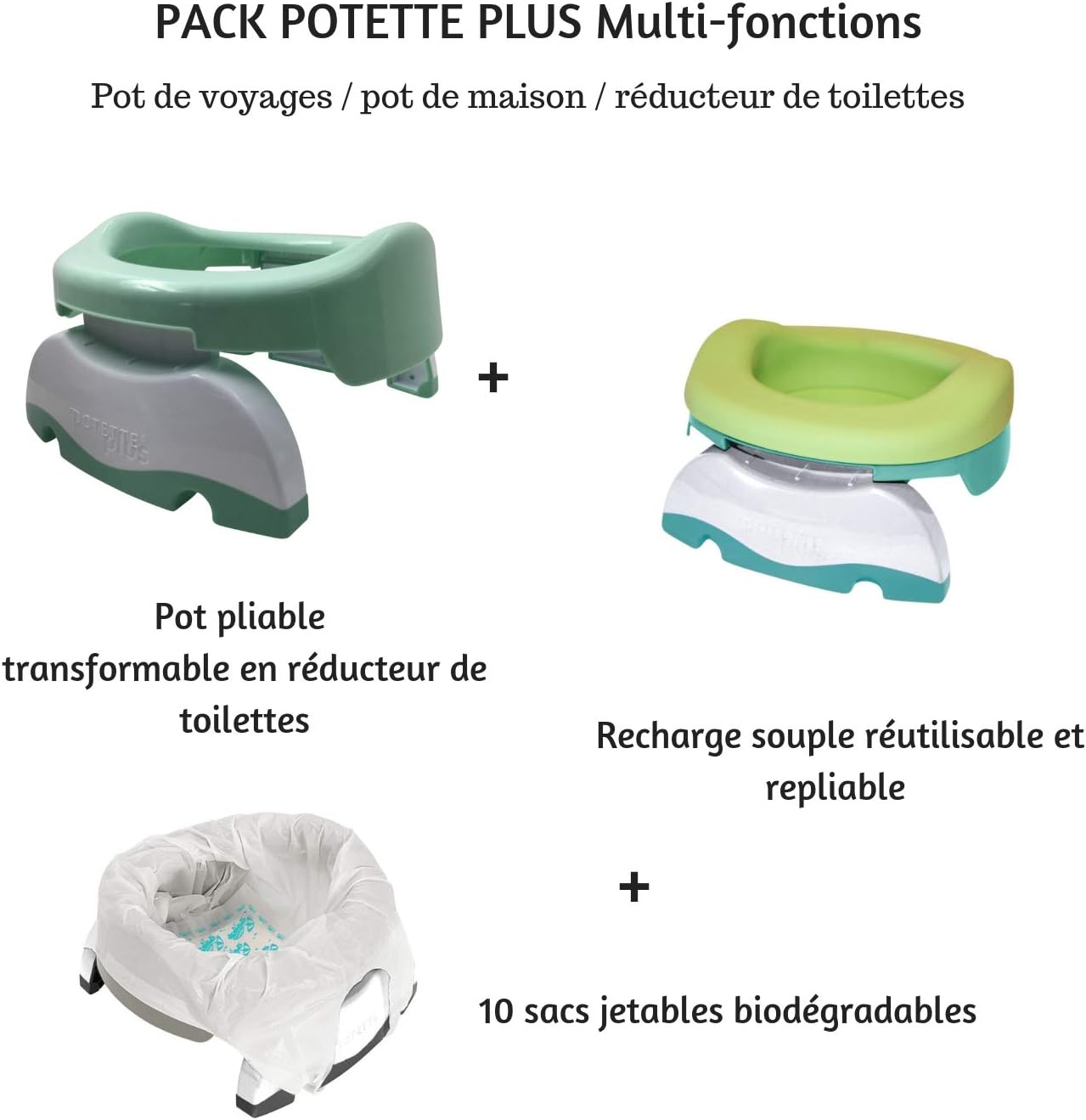 Potette Plus - Vasetto Multifunzione da Viaggio - immagine 2