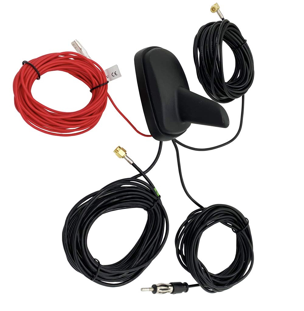 Vecys Antenna Auto Pinna Squalo DAB+ FM/AM GPS
