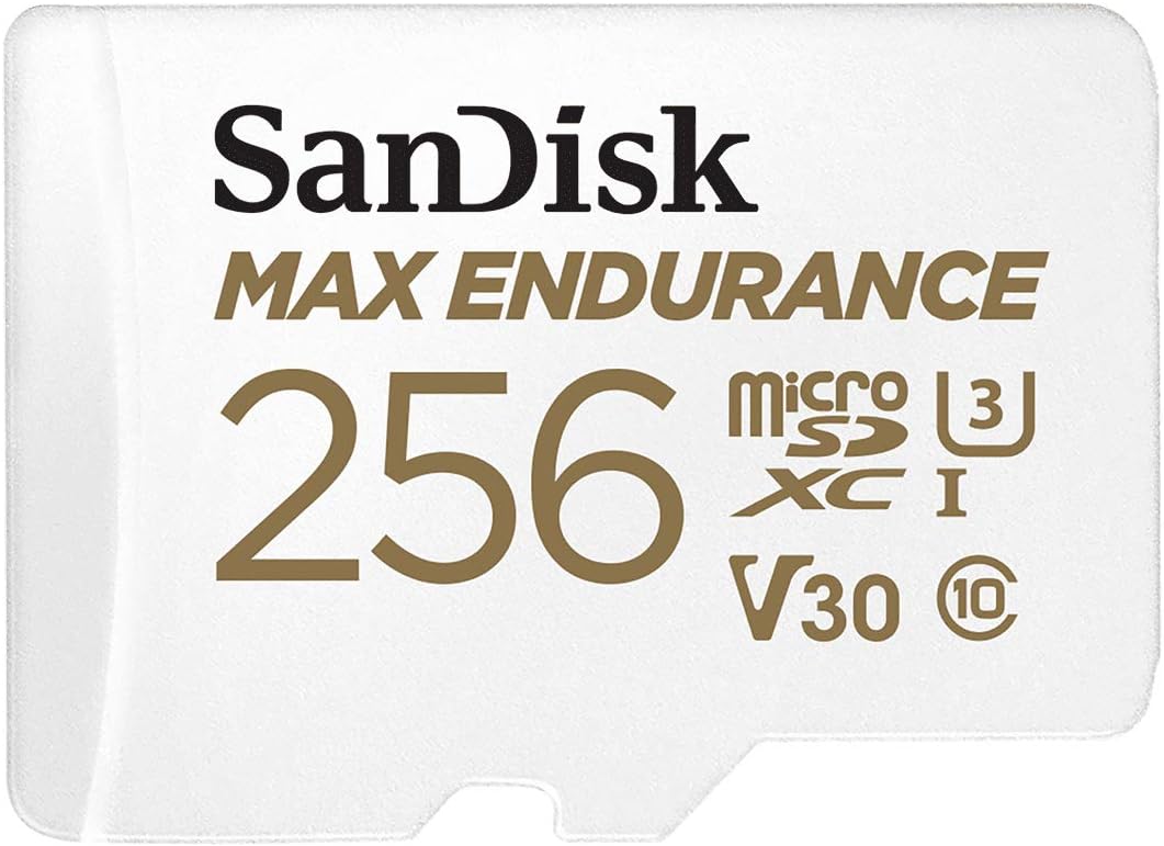 Sandisk MAX ENDURANCE 256 GB microSDXC per Video Monitoring - immagine 1