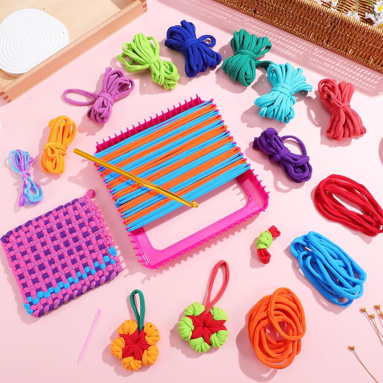 Kindlume Telaio per Tessitura e Uncinetto Bambini - immagine 2