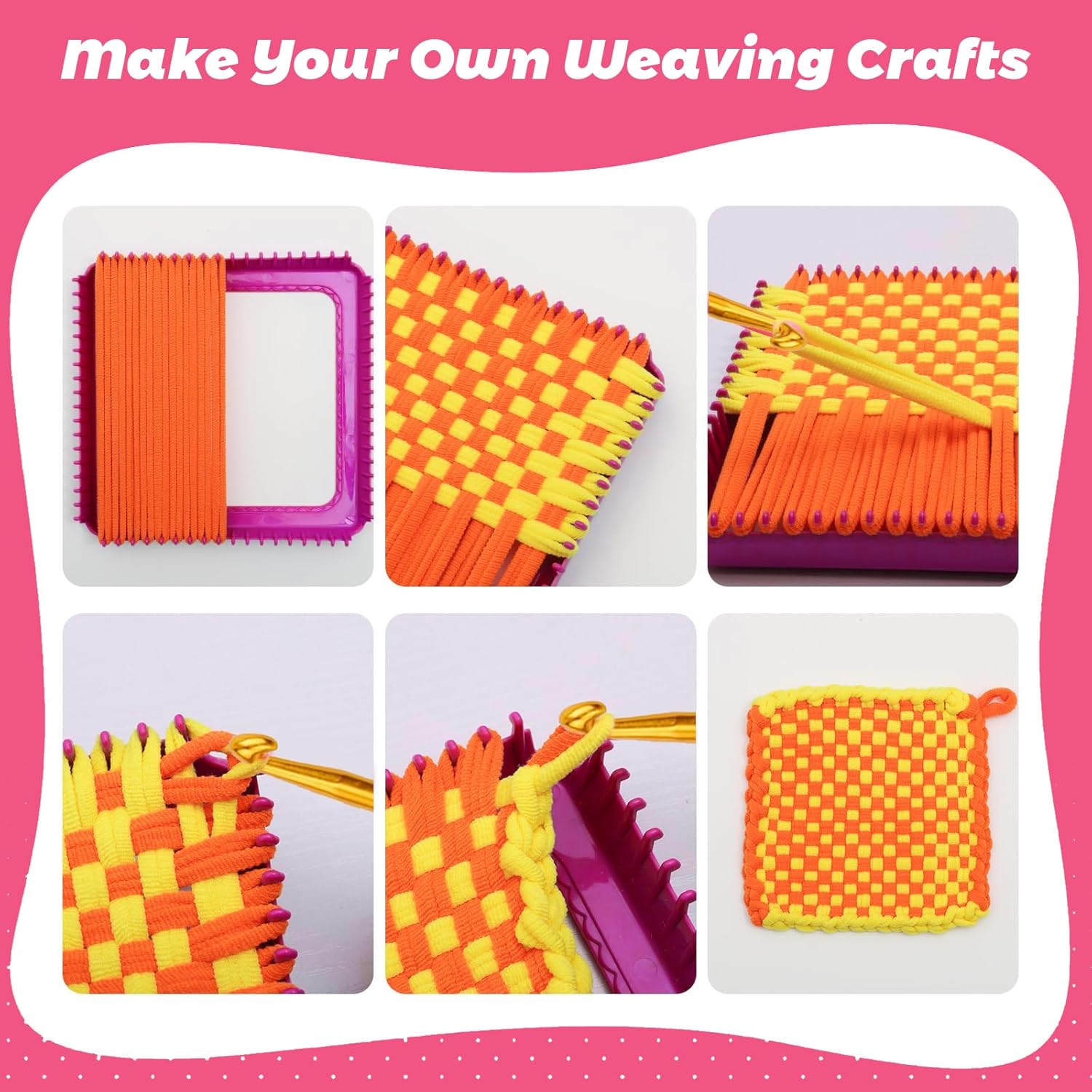 Kindlume Telaio per Tessitura e Uncinetto Bambini - immagine 5